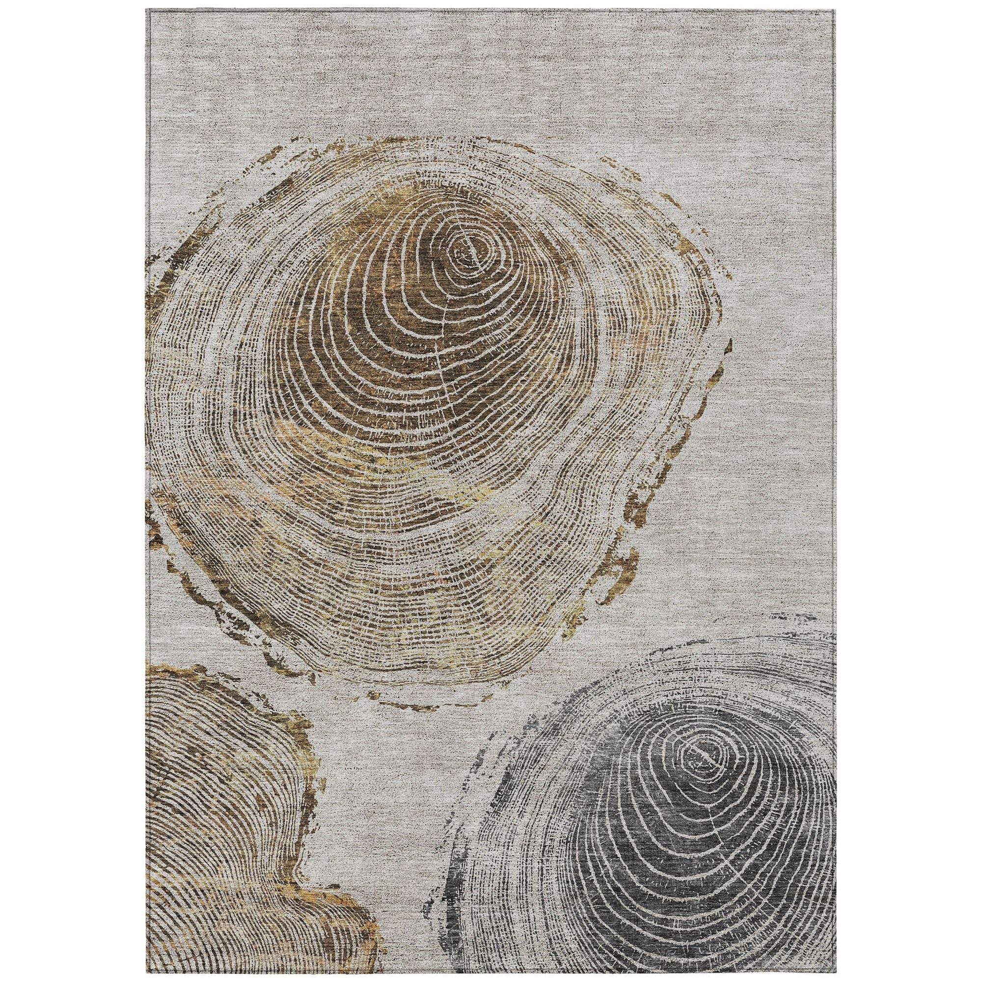 Machine Made ACN713 Taupe Brown Rugs #color_taupe brown