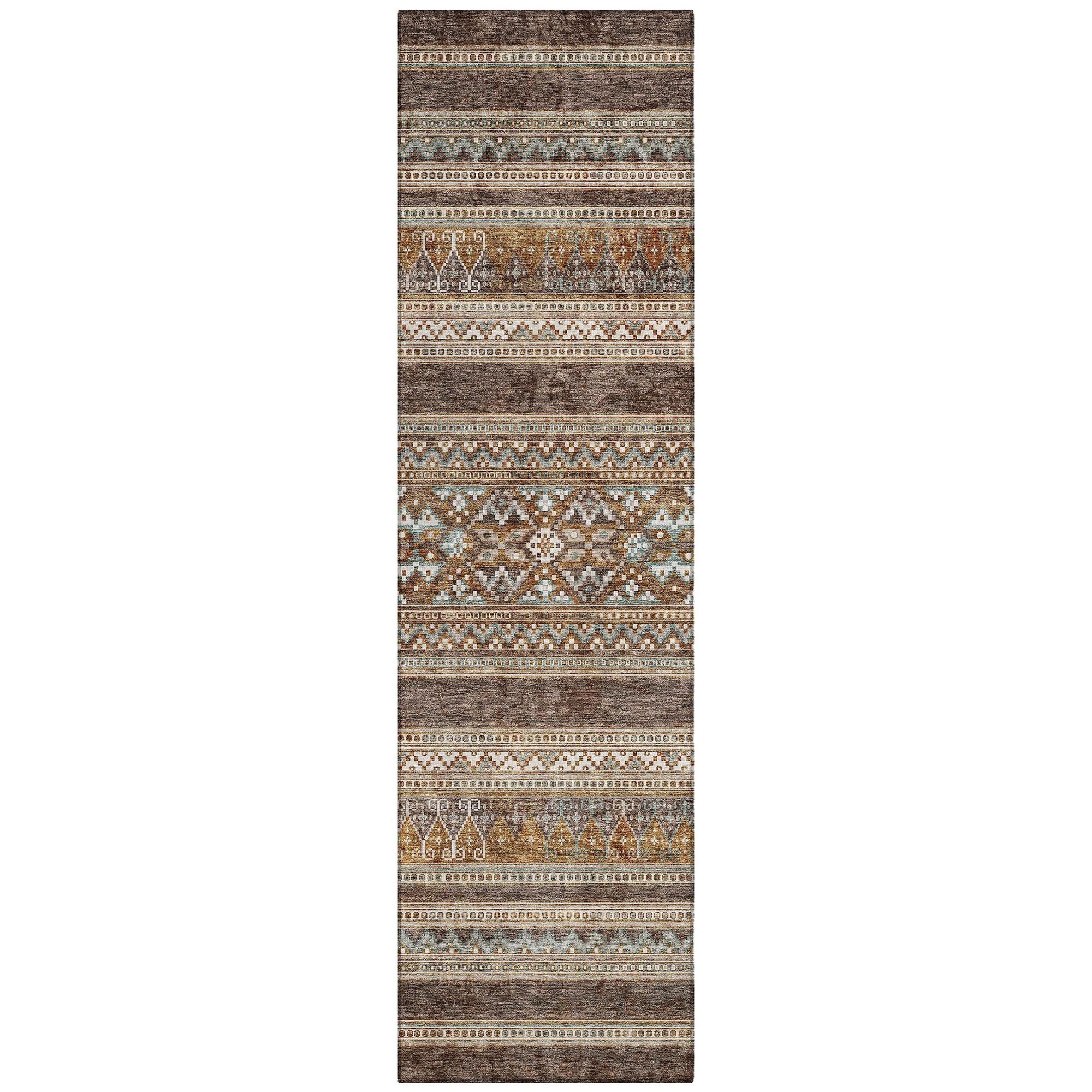 Machine Made ACN714 Chocolate Brown Rugs #color_chocolate brown