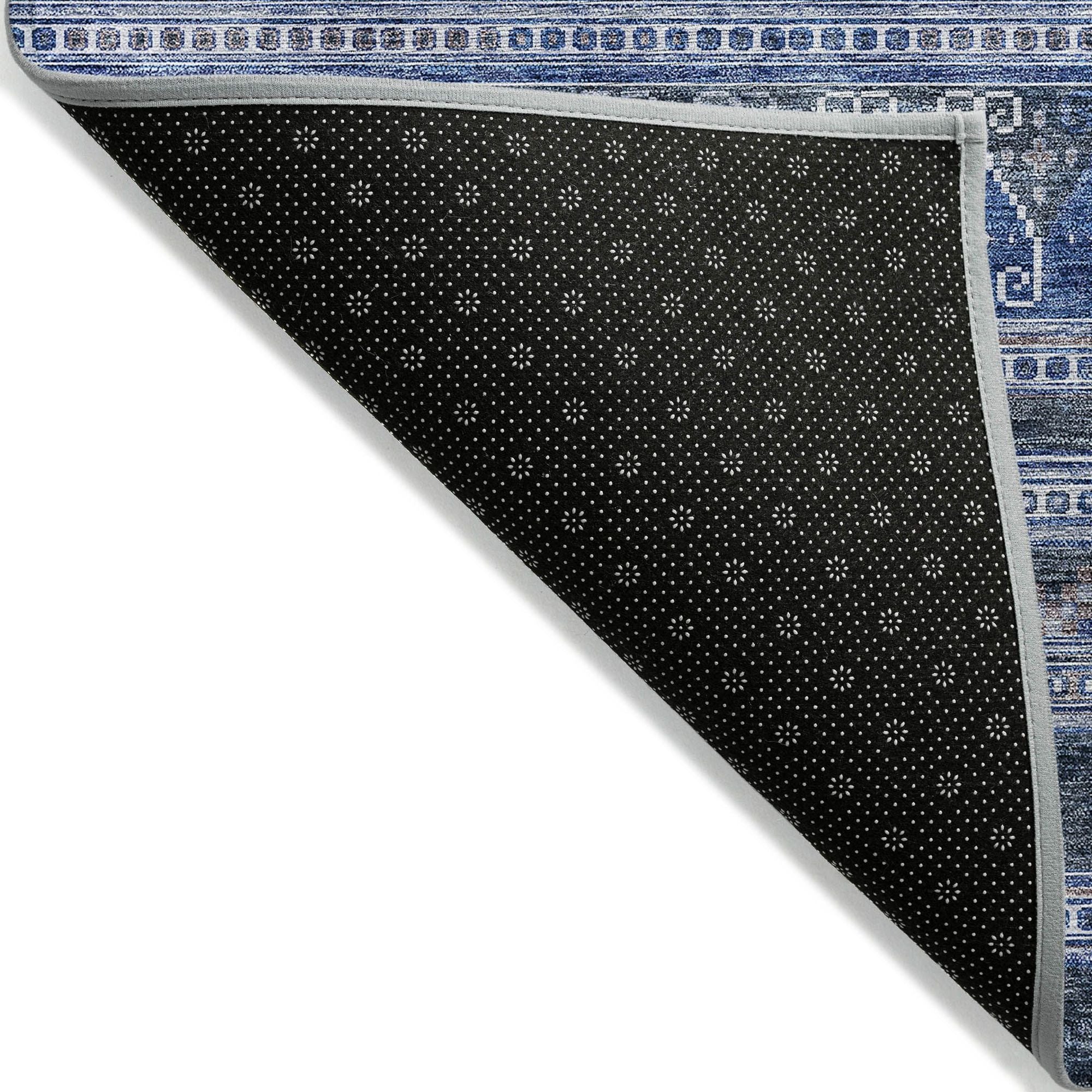 Machine Made ACN714 Navy Blue Rugs #color_navy blue