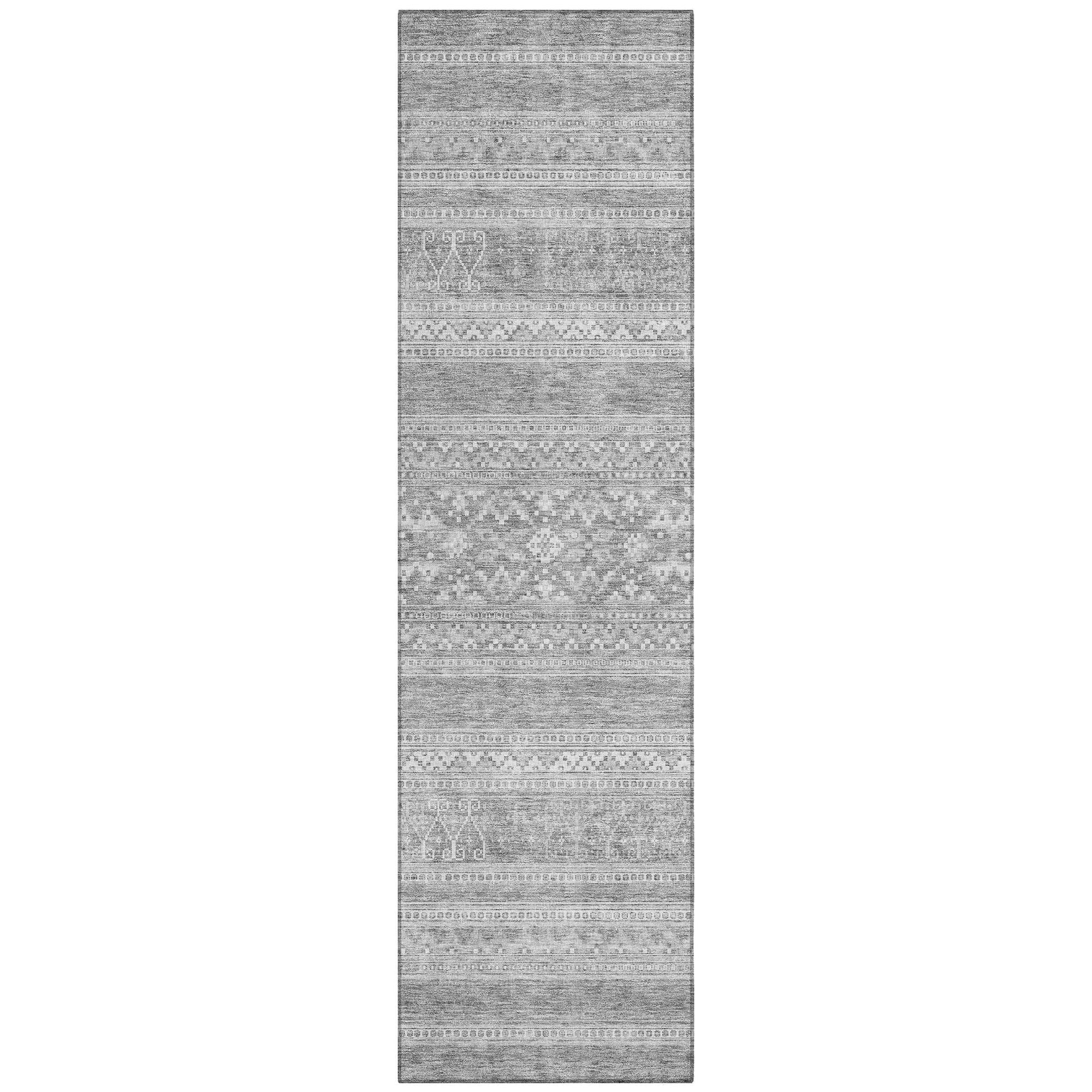 Machine Made ACN714 Silver Gray Rugs #color_silver gray