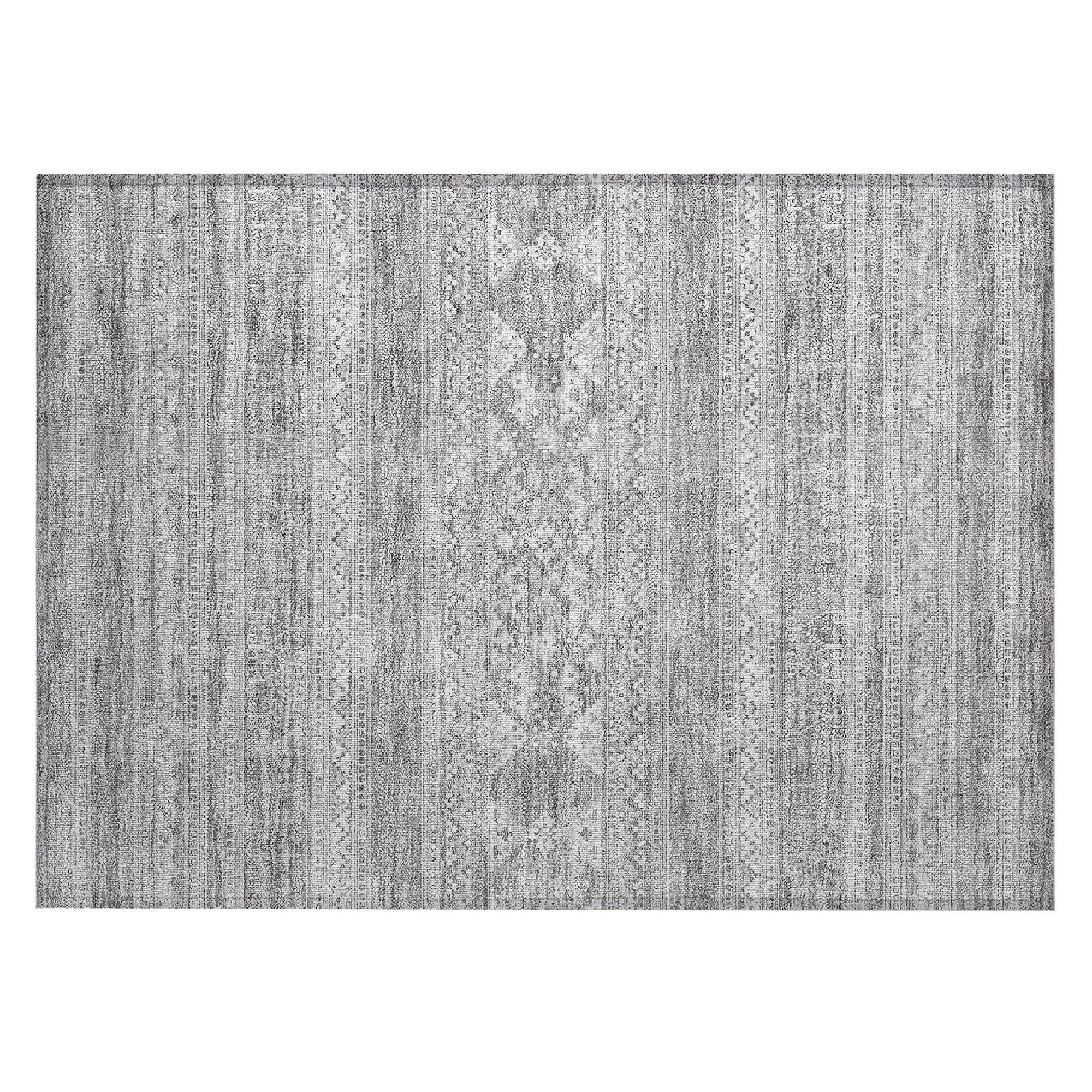 Machine Made ACN714 Silver Gray Rugs #color_silver gray