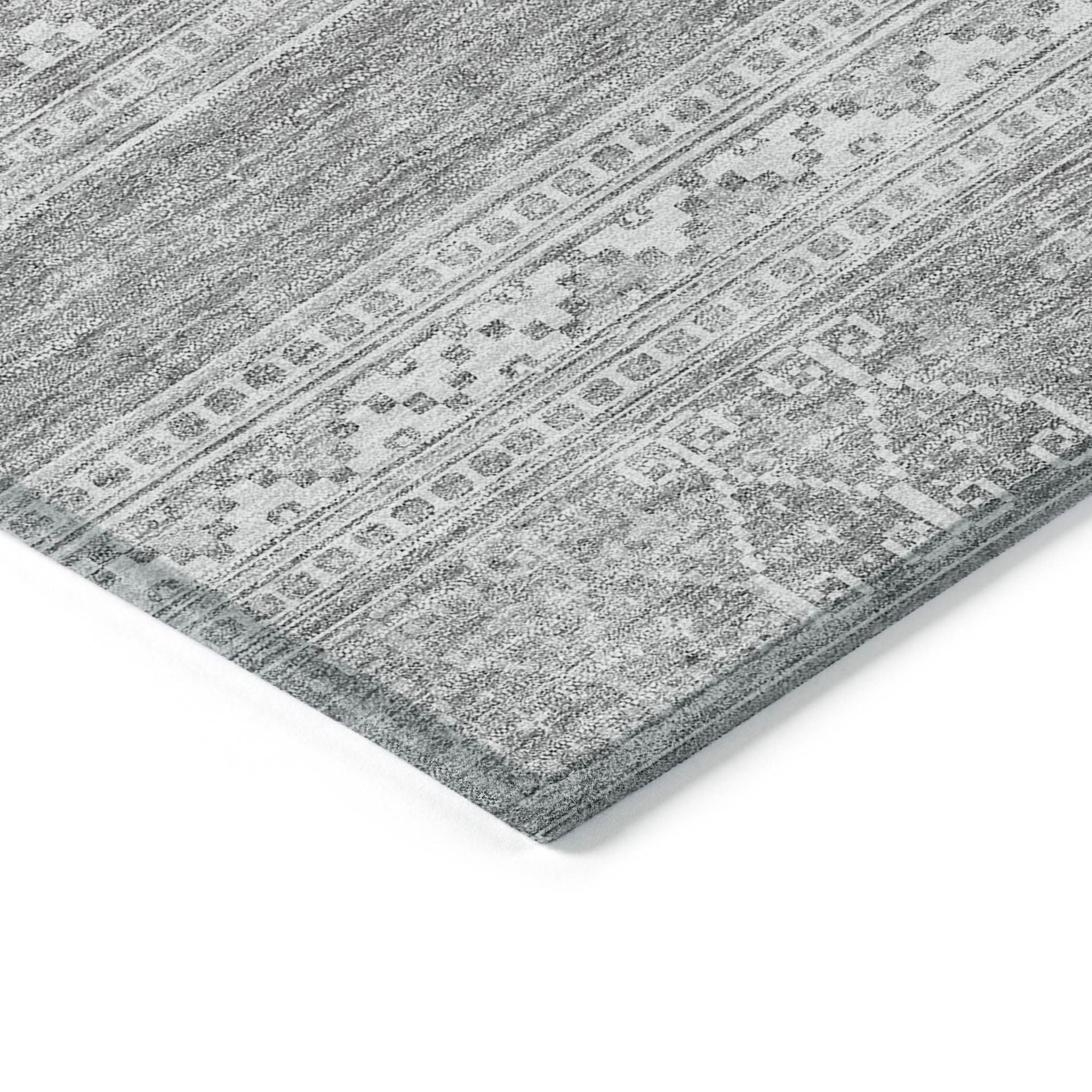 Machine Made ACN714 Silver Gray Rugs #color_silver gray