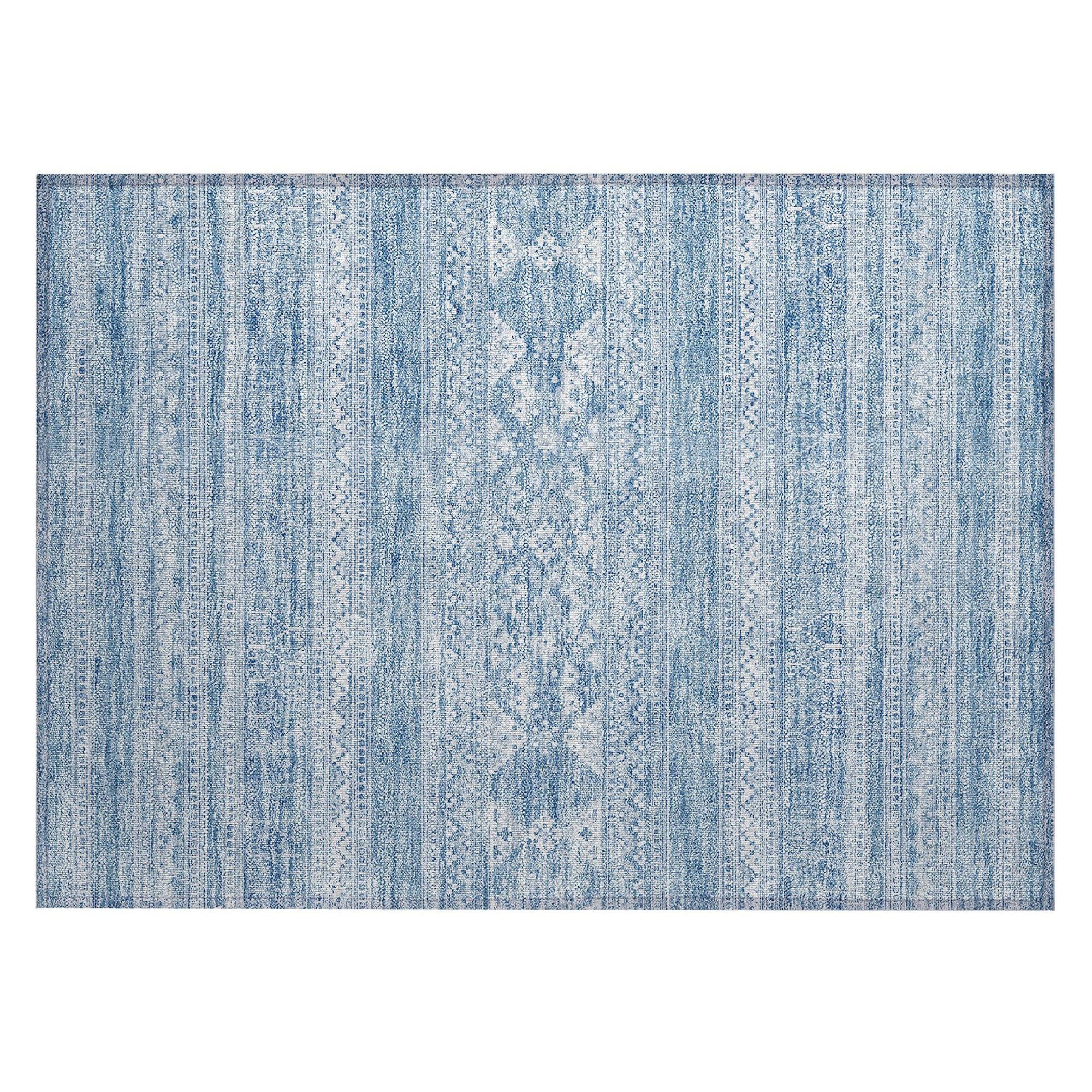 Machine Made ACN714 Sky Blue Rugs #color_sky blue