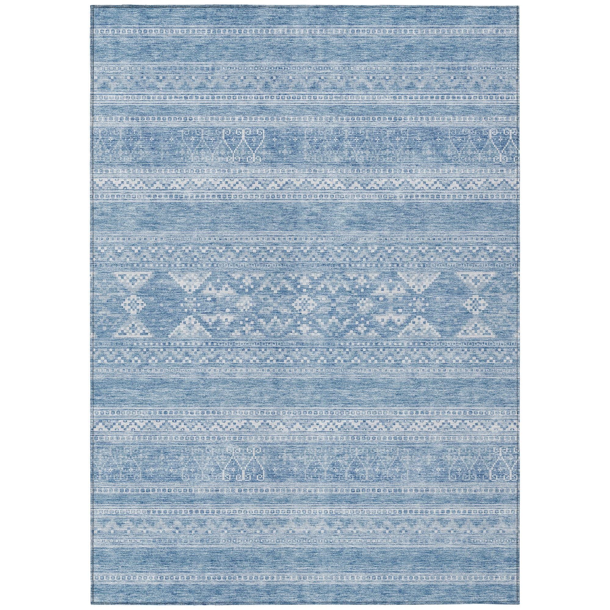 Machine Made ACN714 Sky Blue Rugs #color_sky blue