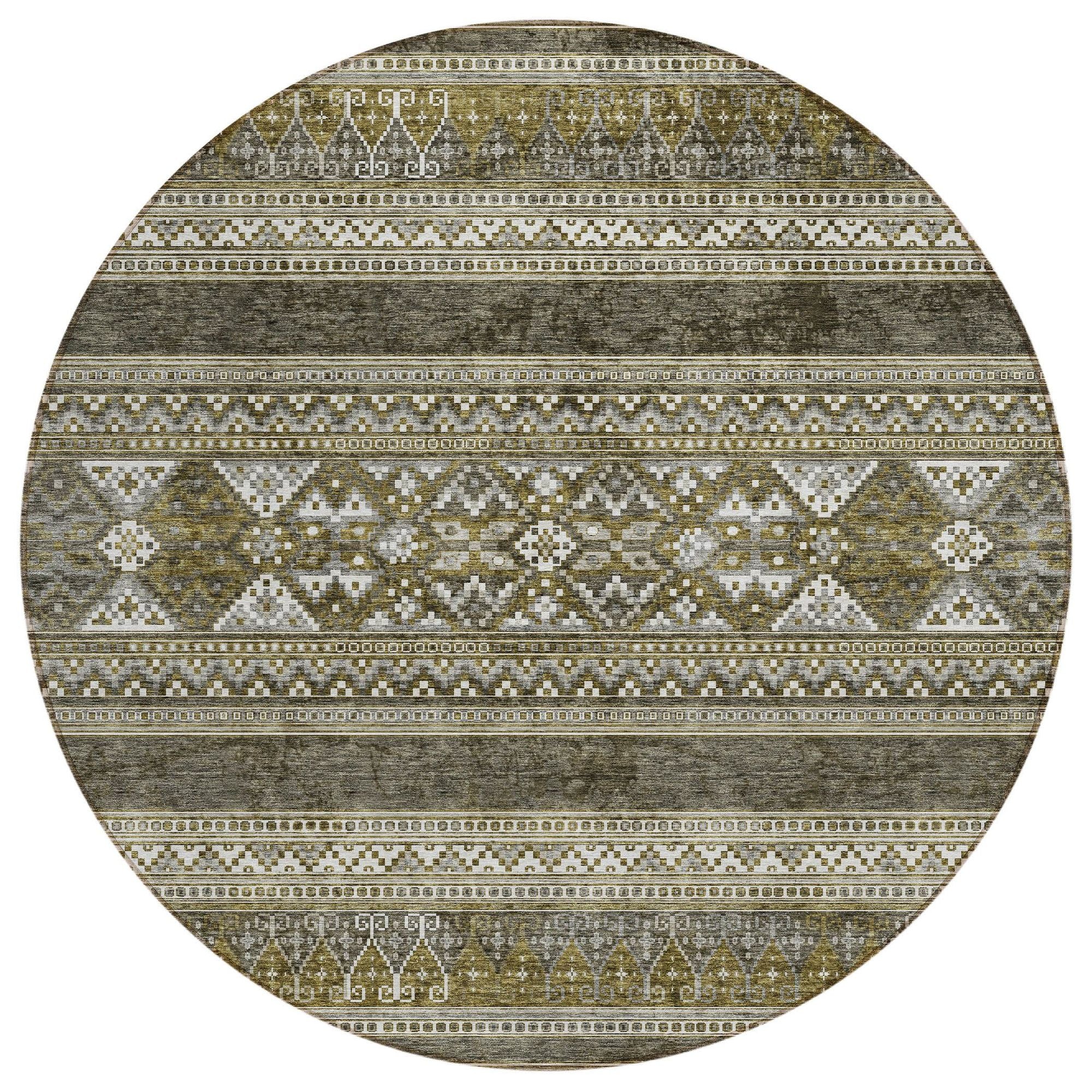 Machine Made ACN714 Taupe Brown Rugs #color_taupe brown