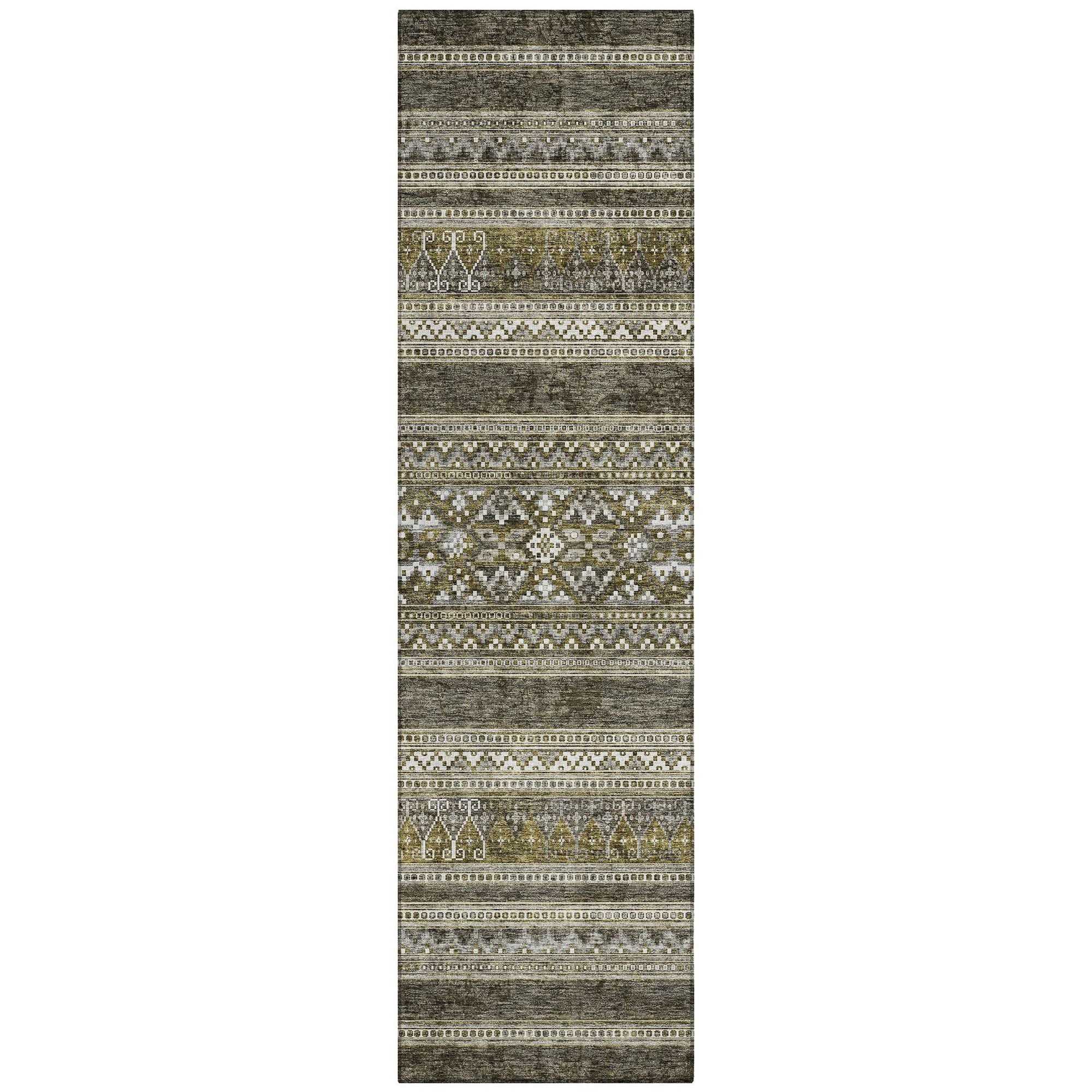 Machine Made ACN714 Taupe Brown Rugs #color_taupe brown