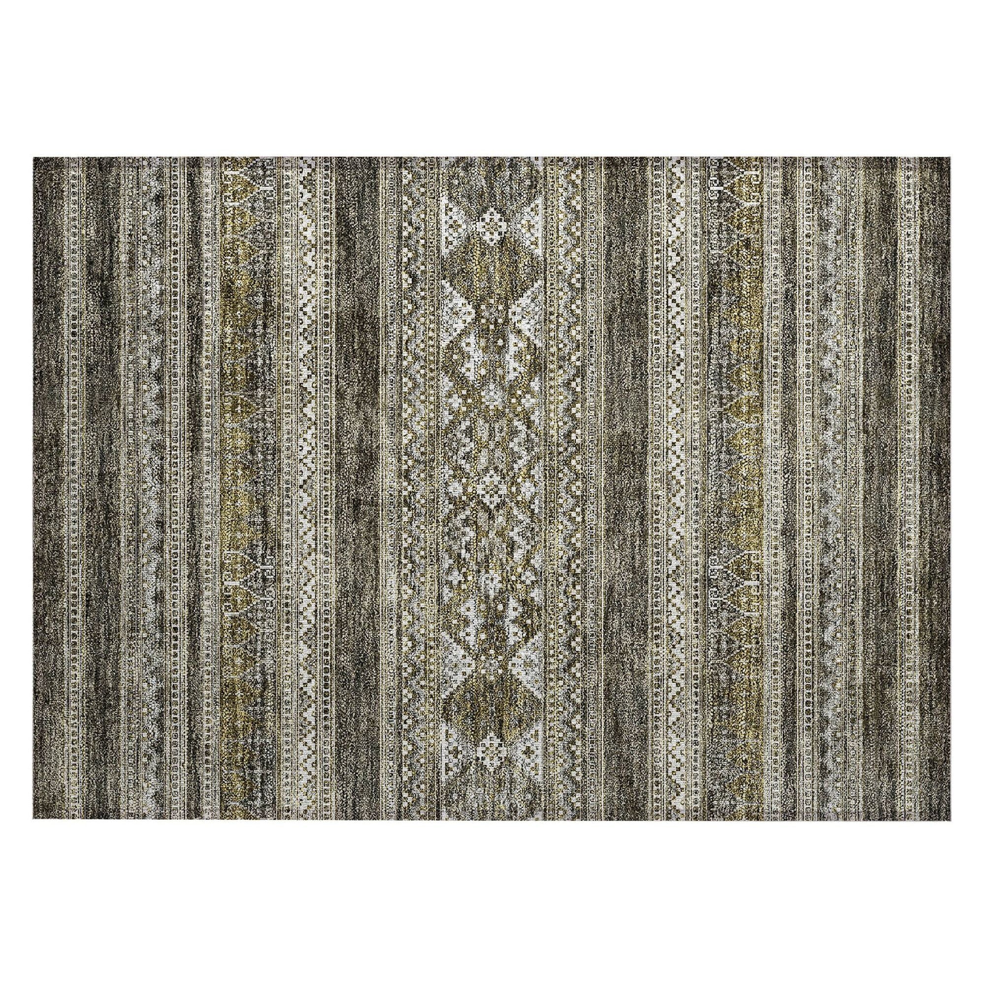 Machine Made ACN714 Taupe Brown Rugs #color_taupe brown