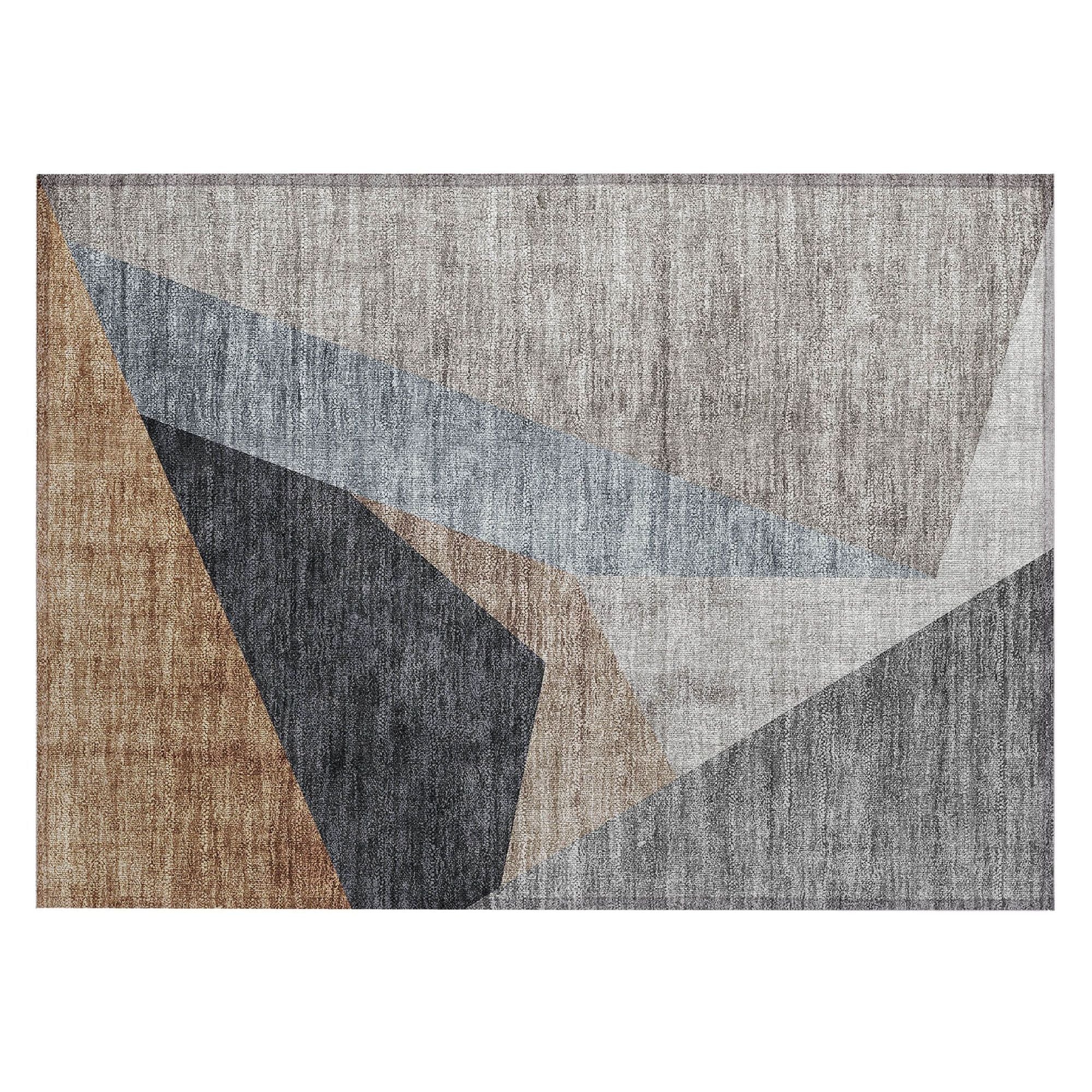 Machine Made ACN715 Taupe Brown Rugs #color_taupe brown