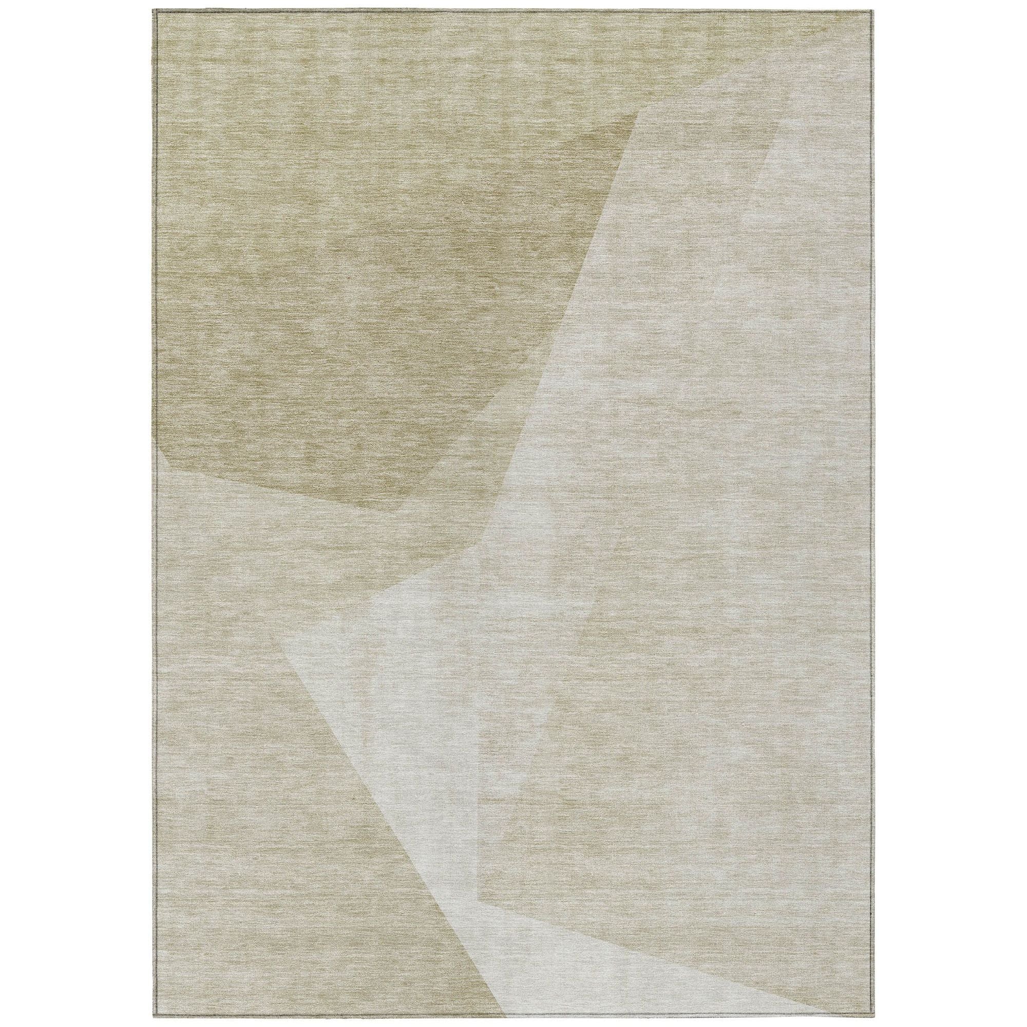 Machine Made ACN716 Beige Brown Rugs #color_beige brown