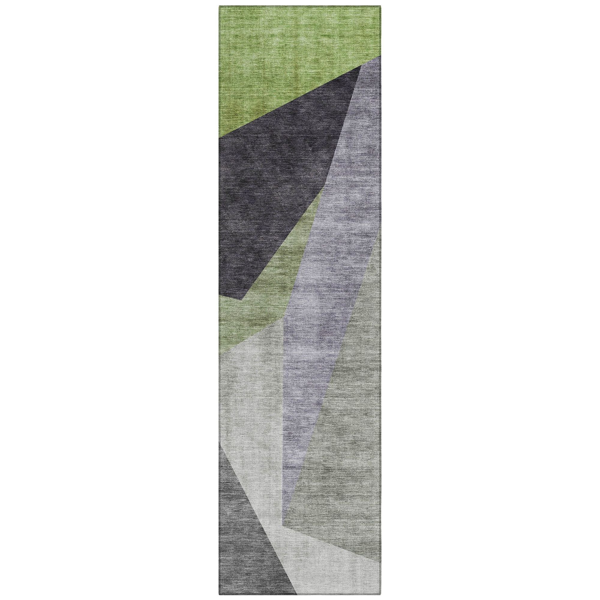 Machine Made ACN716 Sage Green Rugs #color_sage green