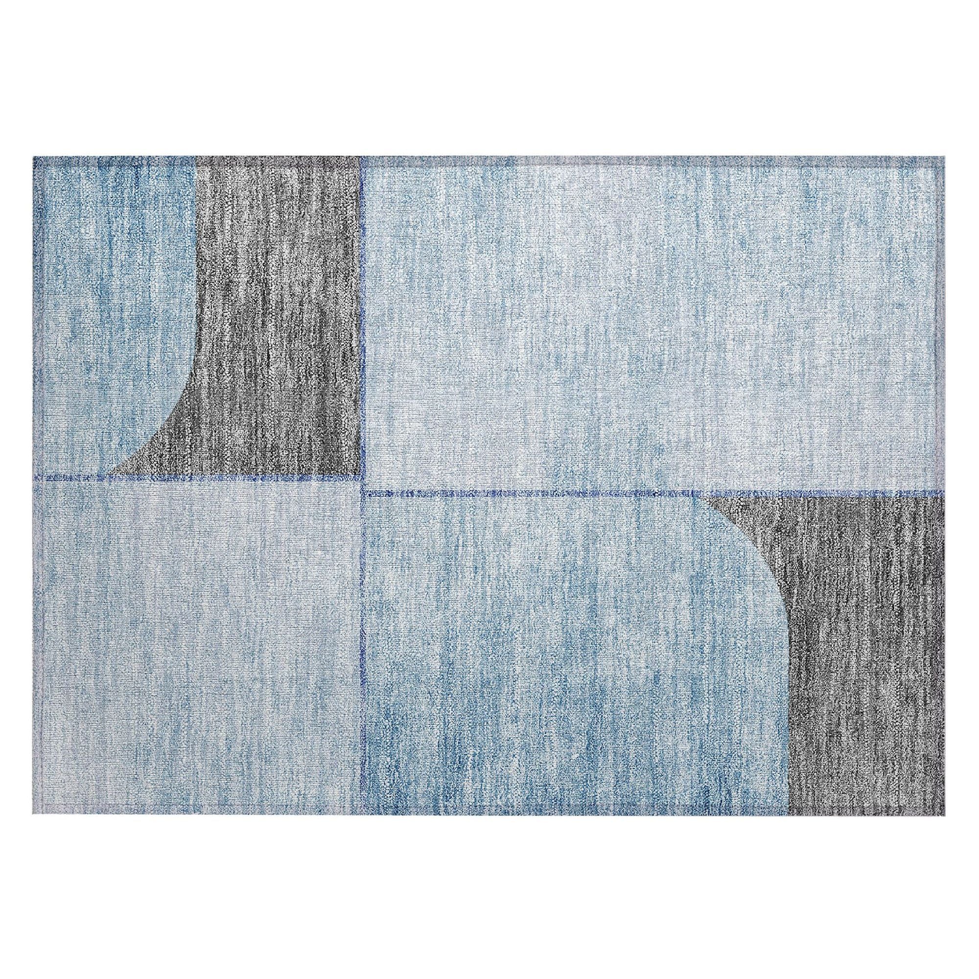 Machine Made ACN717 Sky Blue Rugs #color_sky blue