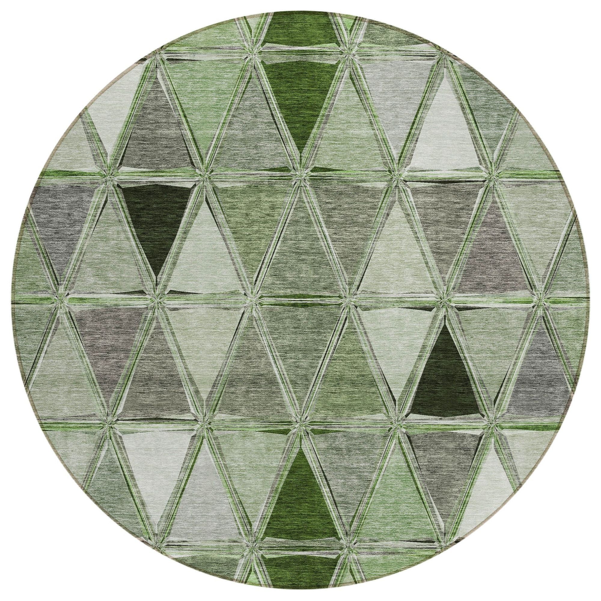 Machine Made ACN722 Aloe Green Rugs #color_aloe green