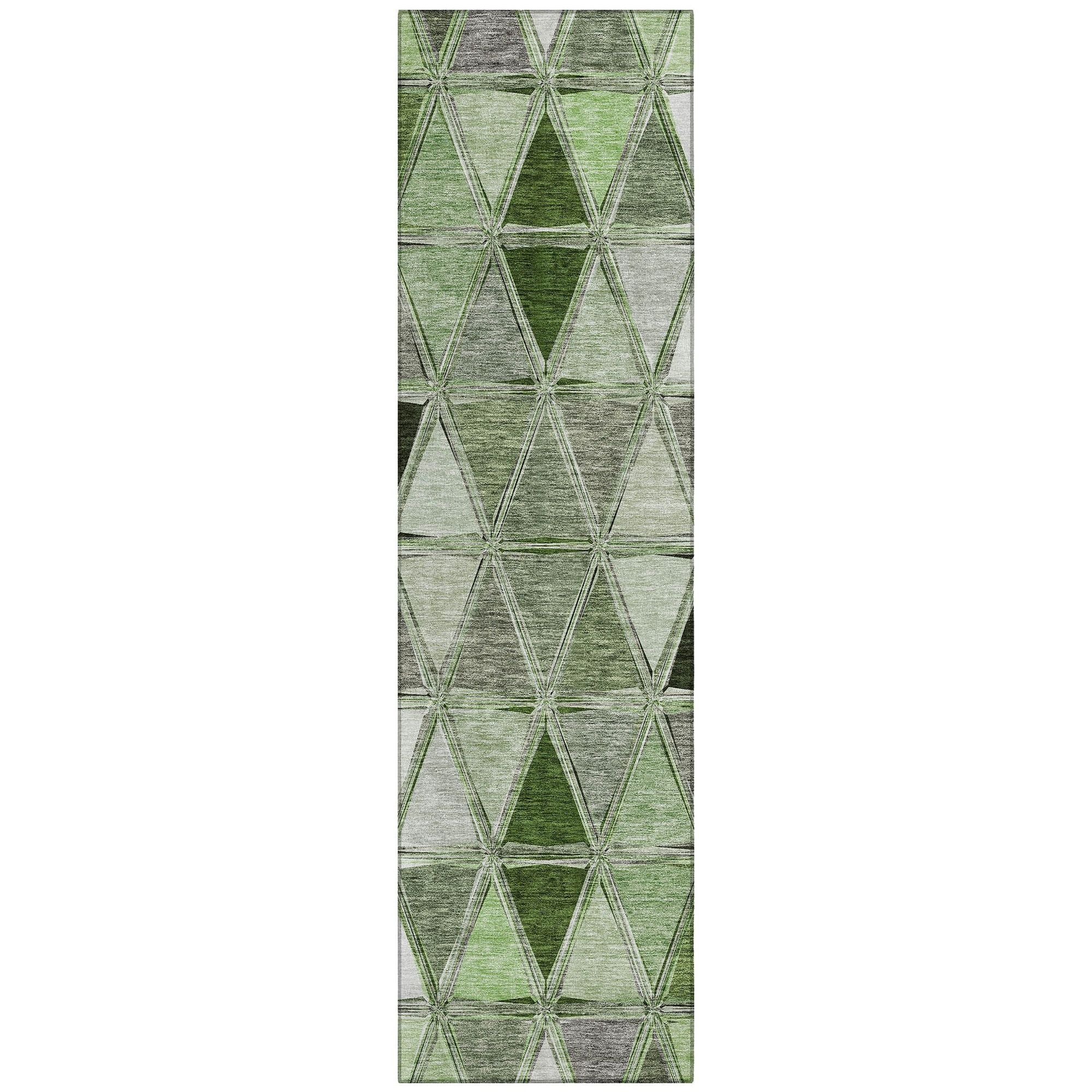 Machine Made ACN722 Aloe Green Rugs #color_aloe green