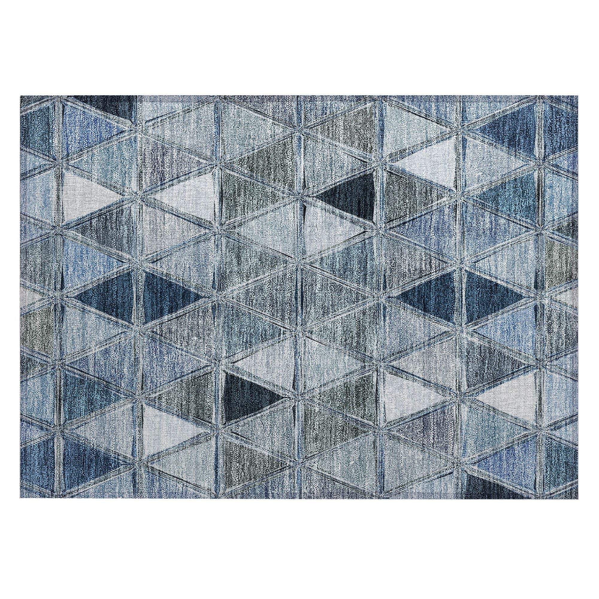 Machine Made ACN722 Blue  Rugs #color_blue 