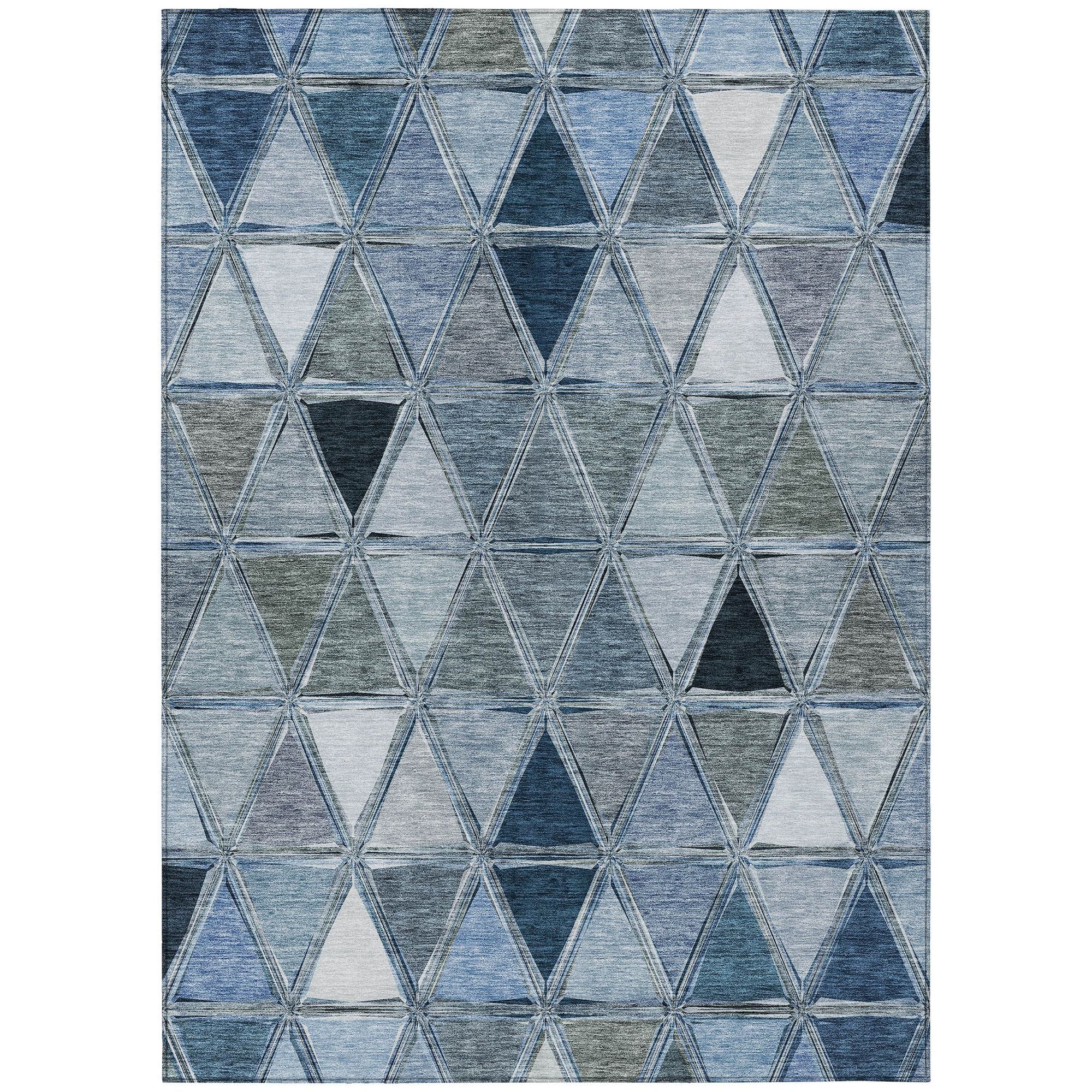 Machine Made ACN722 Blue  Rugs #color_blue 