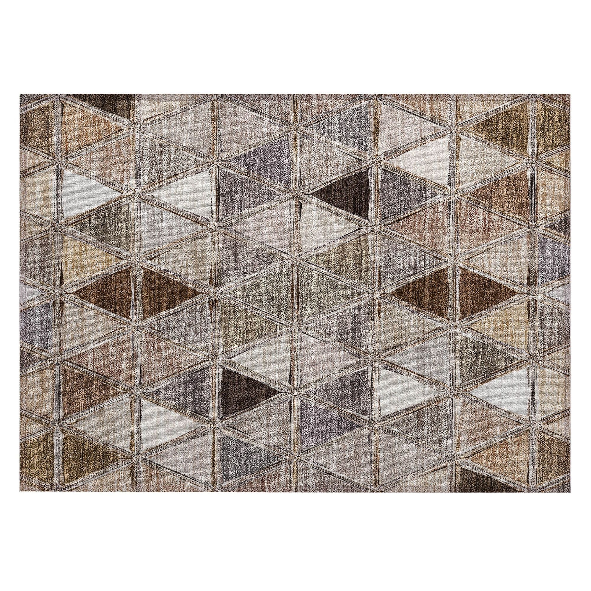 Machine Made ACN722 Brown  Rugs #color_brown 