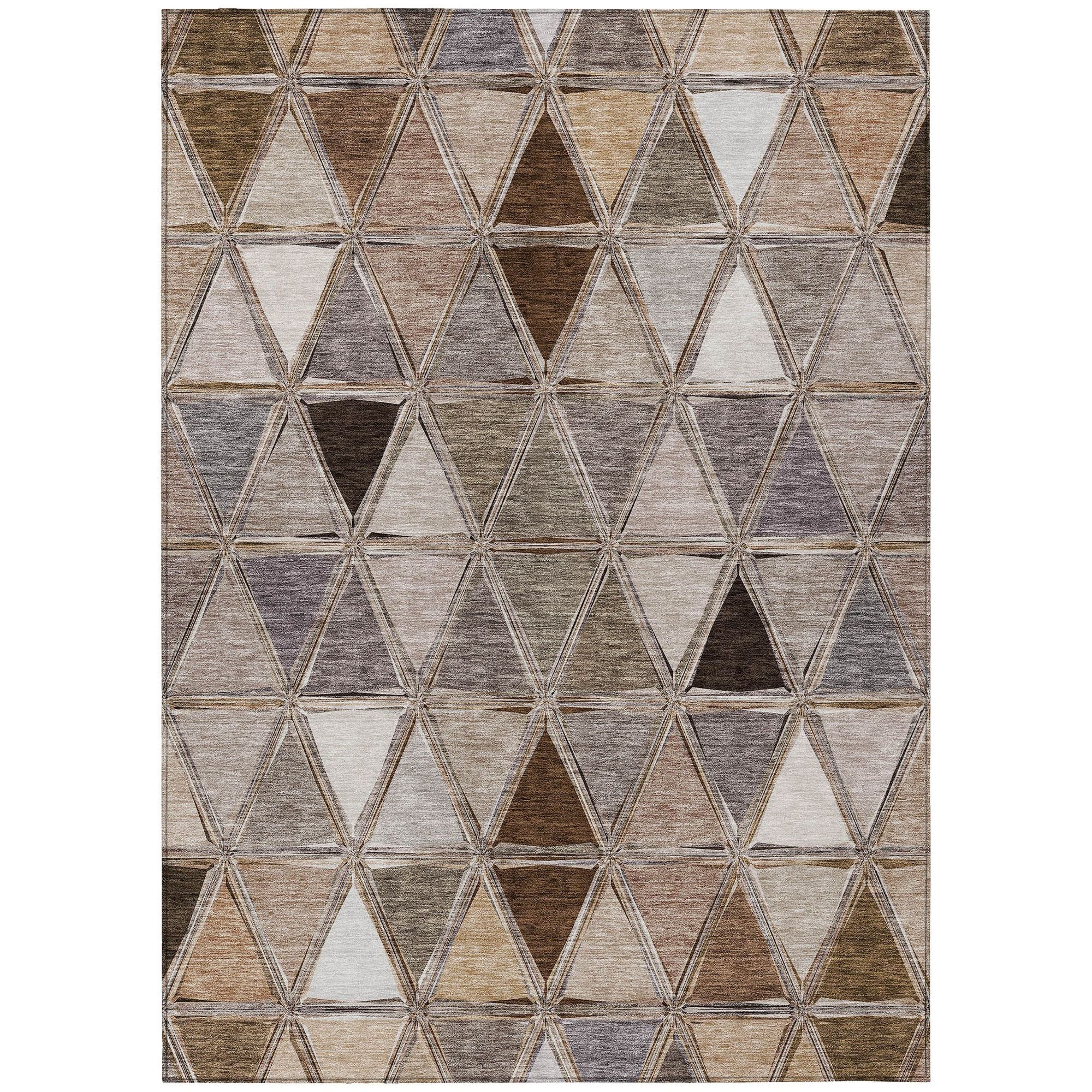 Machine Made ACN722 Brown  Rugs #color_brown 