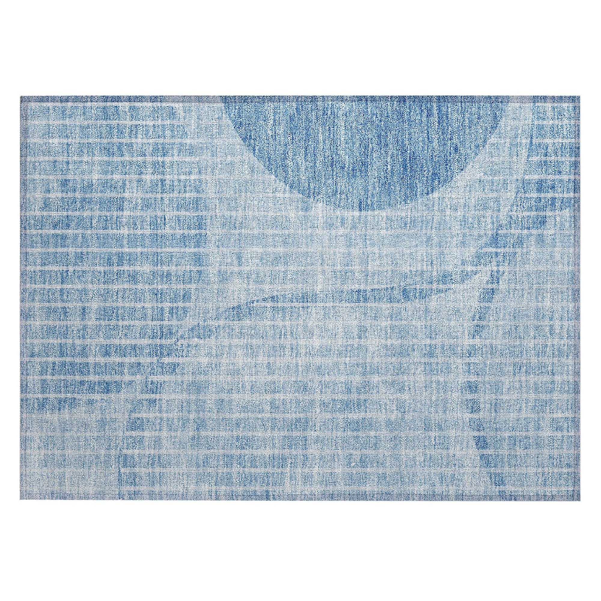 Machine Made ACN723 Blue  Rugs #color_blue 