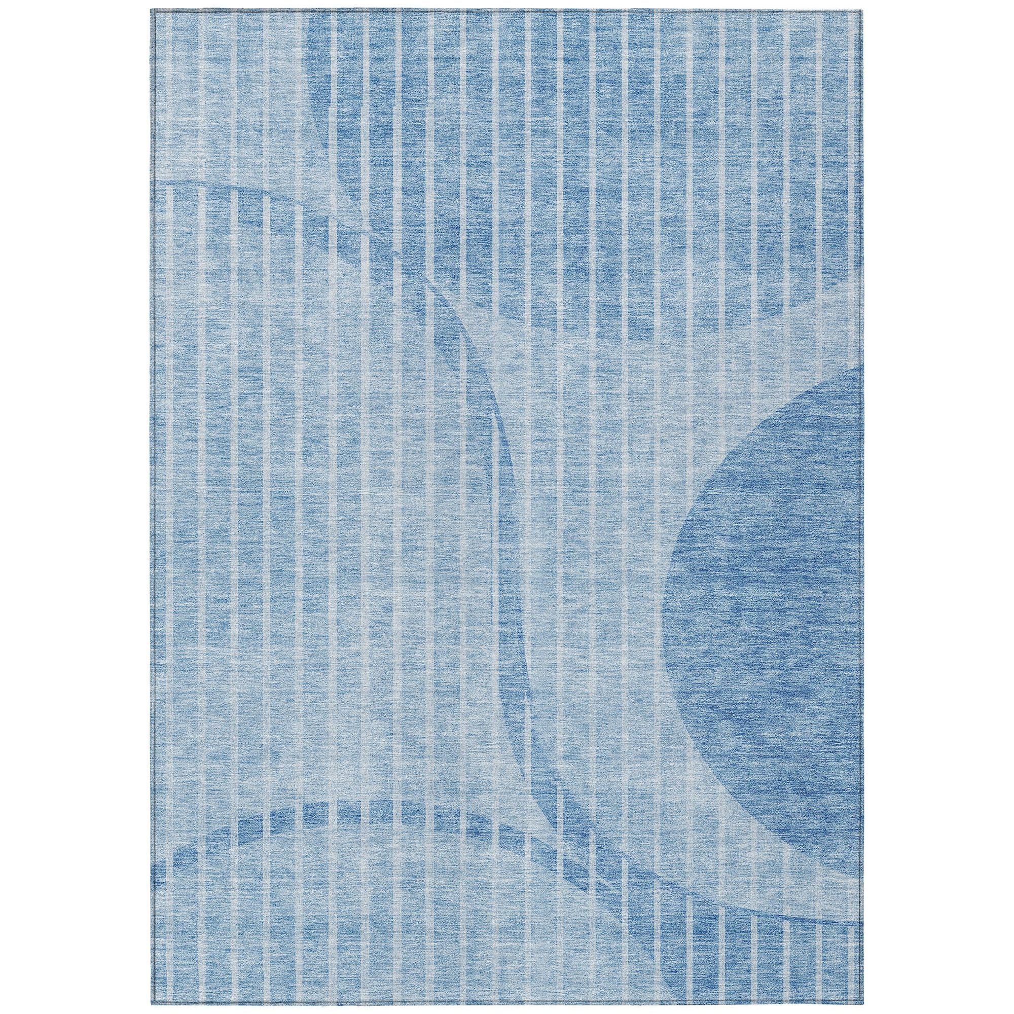 Machine Made ACN723 Blue  Rugs #color_blue 