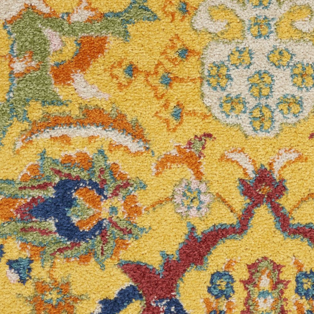 Allur ALR03 Yellow Multicolor Rugs #color_yellow multicolor