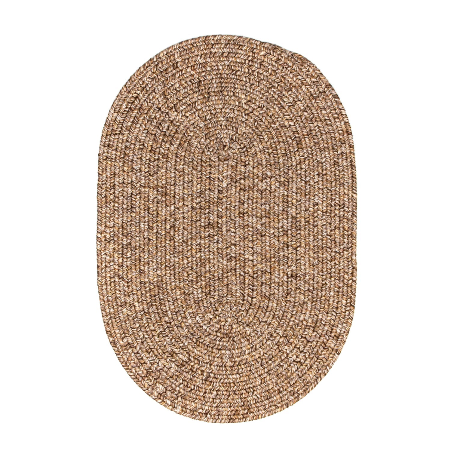 Braided SA38 Brown Rugs #color_brown