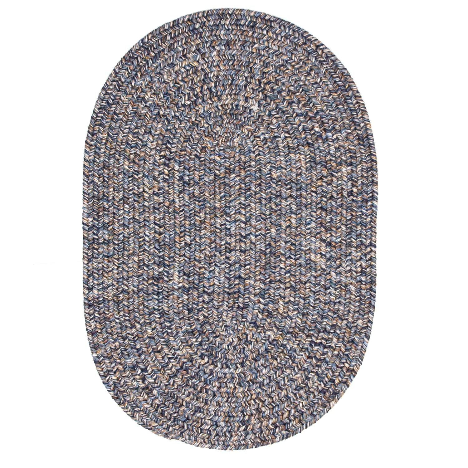 Braided SA98 Denim Blue Rugs #color_denim blue