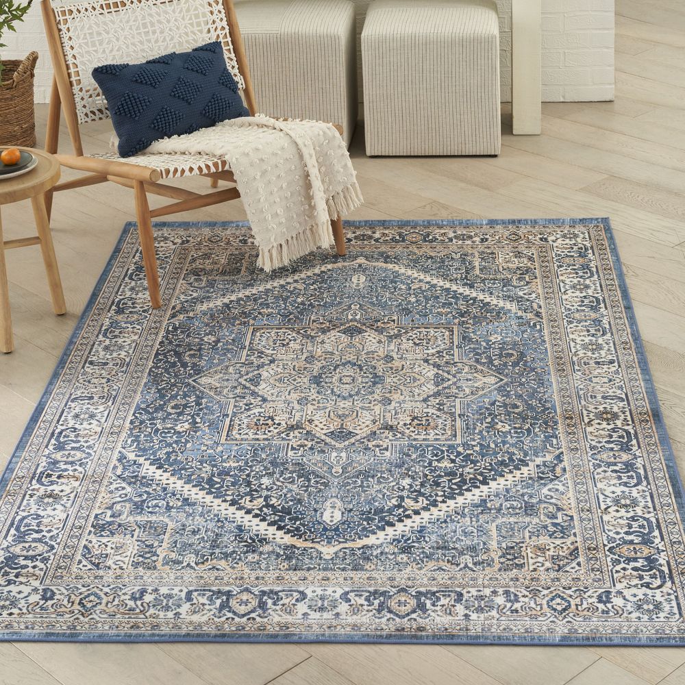 Vintage Home VNH01 Blue Rug #color_blue