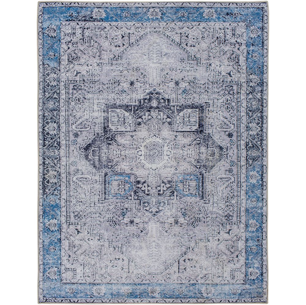 Machine Woven AML-2359 Navy, Blue Rugs #color_navy, blue