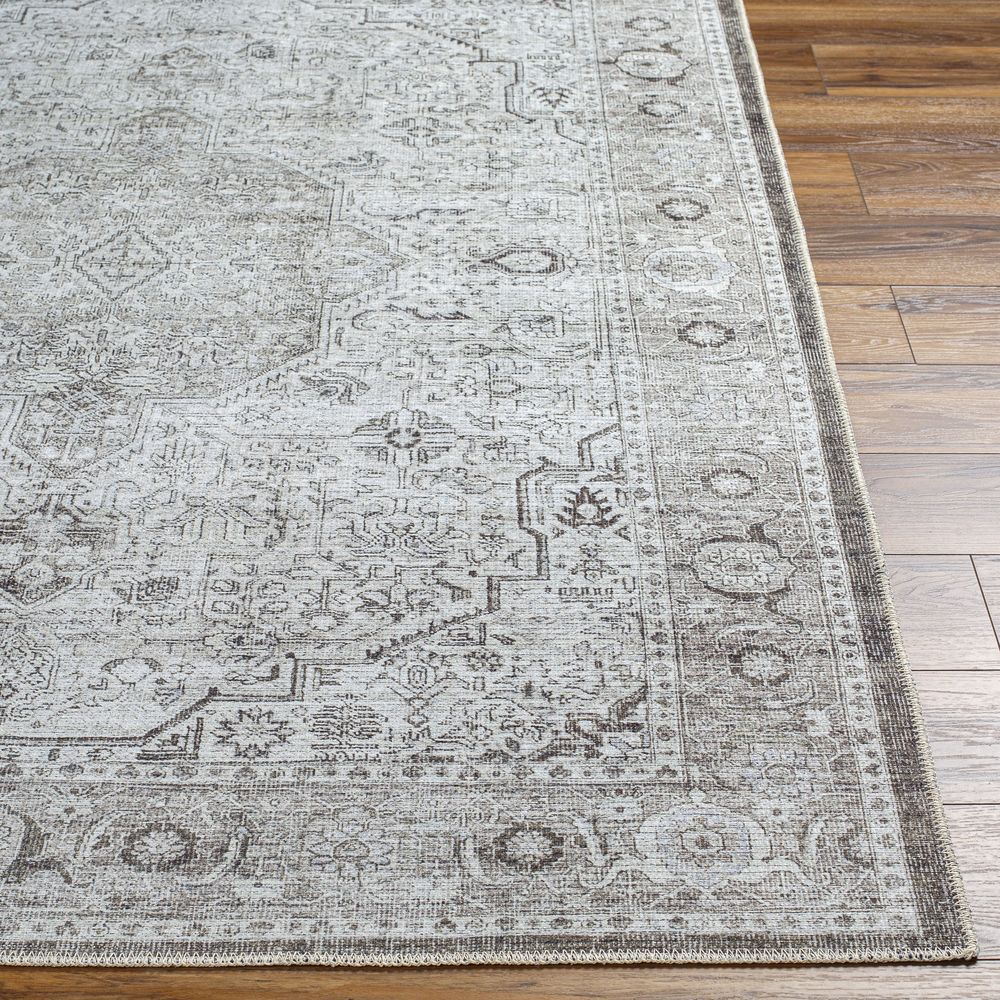 Machine Woven AML-2368 Light Sage, Charcoal Rugs #color_light sage, charcoal