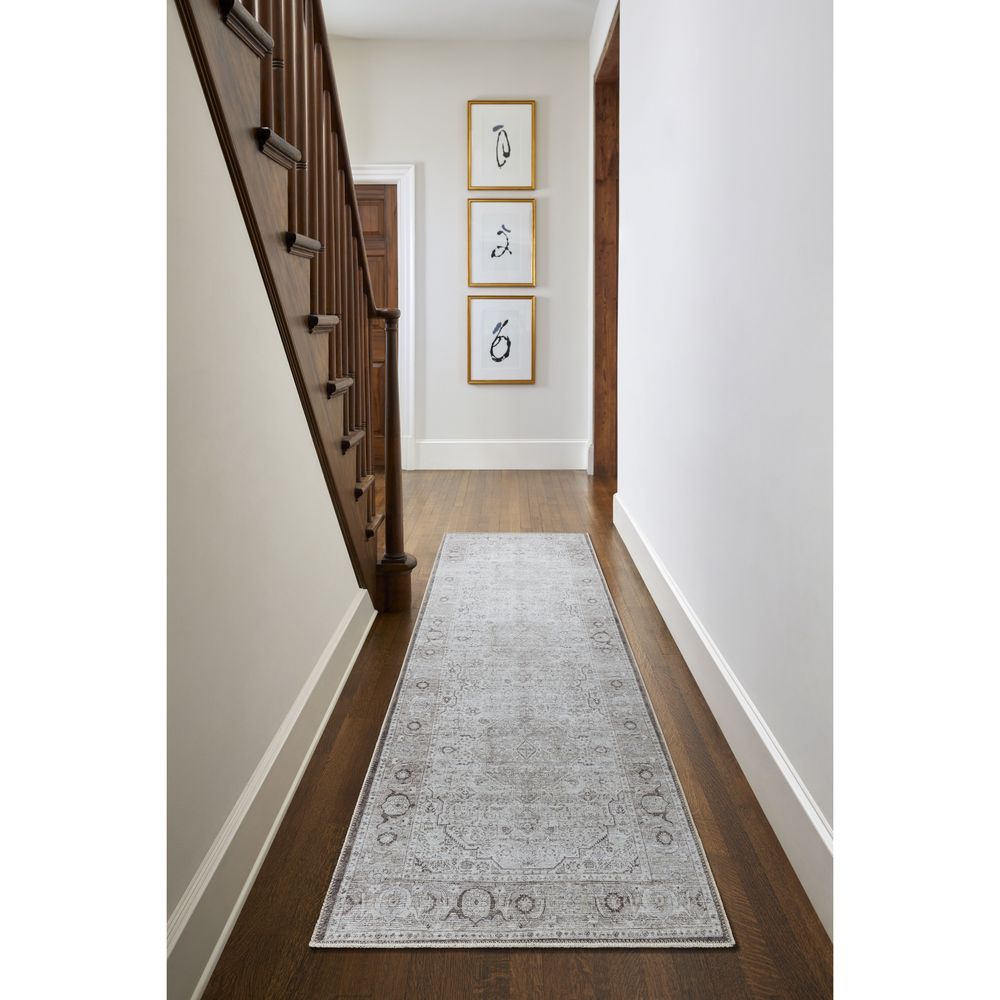 Machine Woven AML-2368 Light Sage, Charcoal Rugs #color_light sage, charcoal