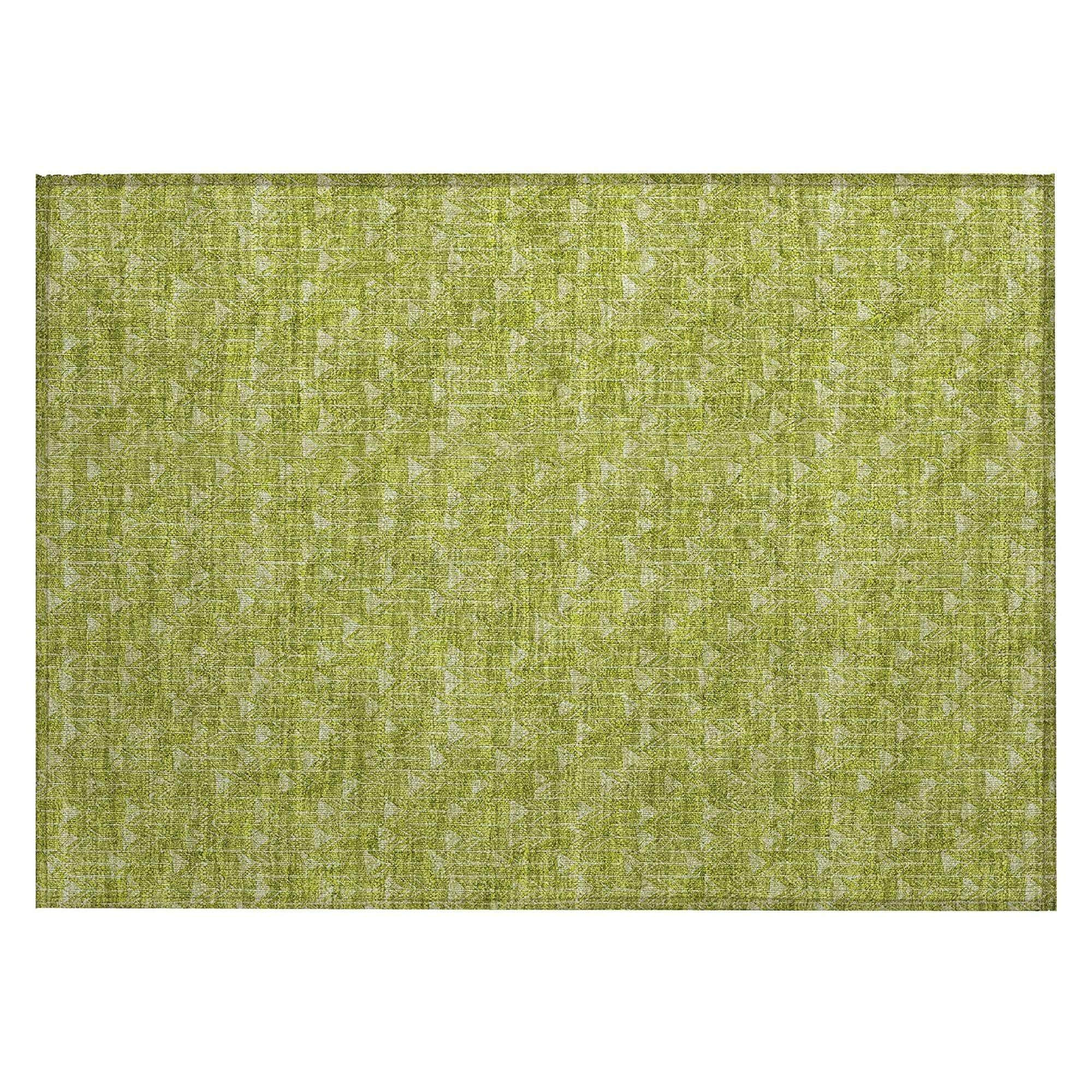 Machine Made ACN514 Aloe Green Rugs #color_aloe green