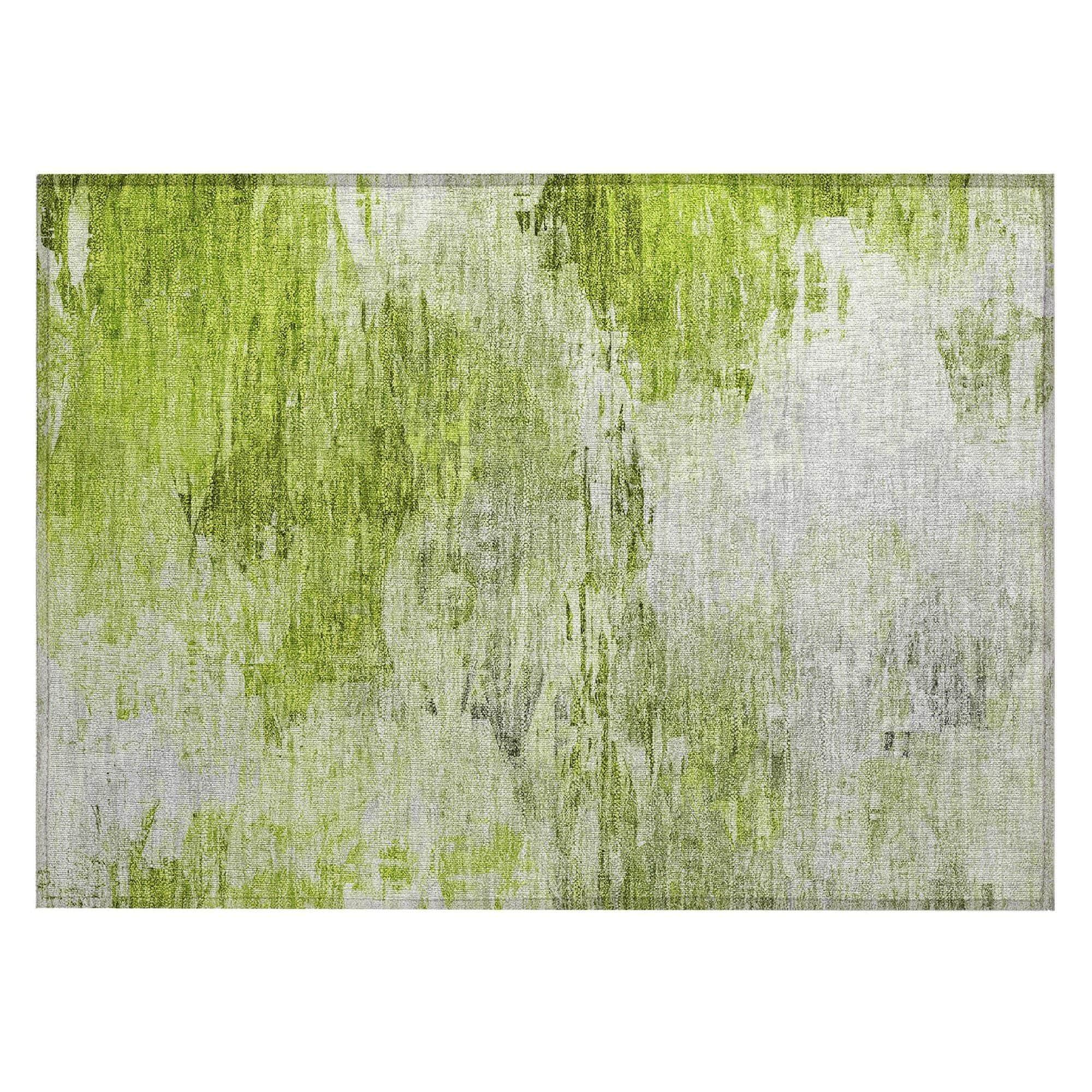 Machine Made ACN595 Aloe Green Rugs #color_aloe green