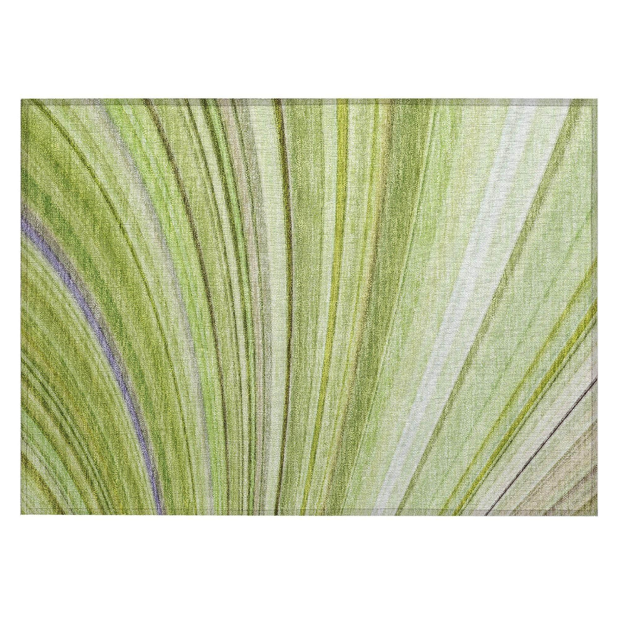 Machine Made ACN585 Aloe Green Rugs #color_aloe green