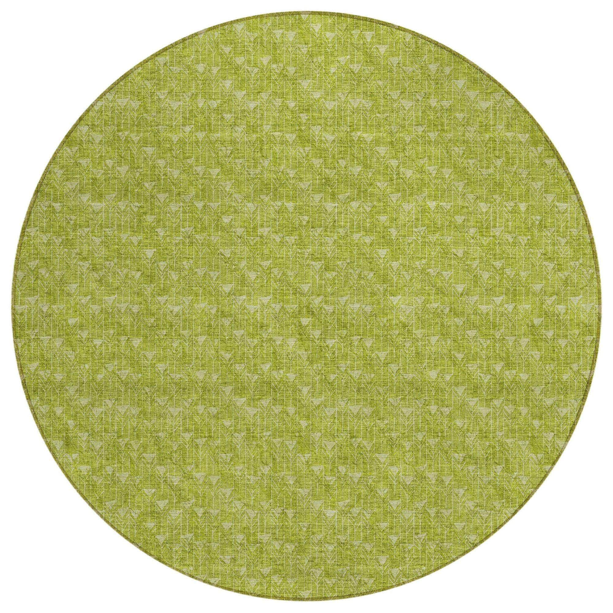 Machine Made ACN514 Aloe Green Rugs #color_aloe green