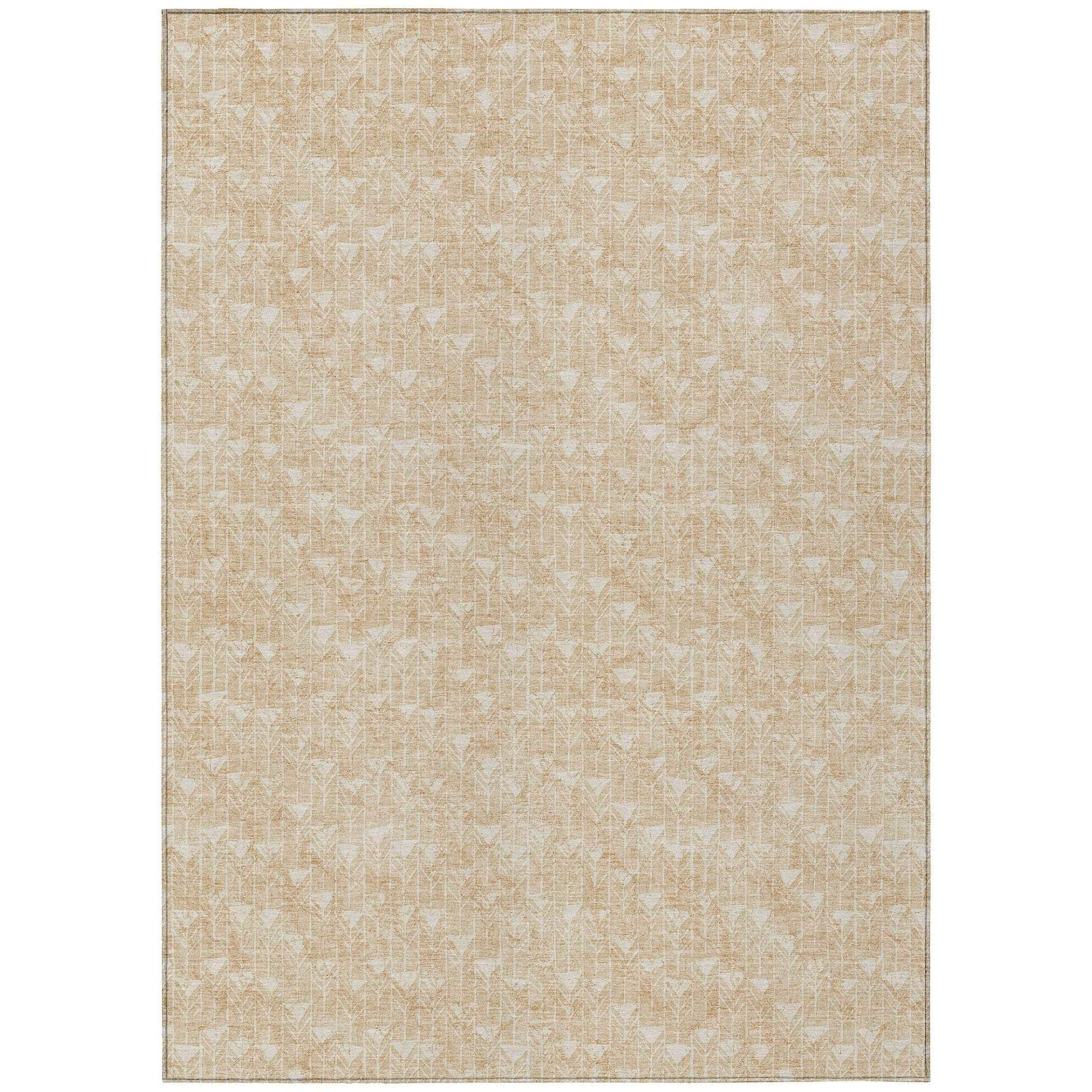 Machine Made ACN514 Beige Brown Rugs #color_beige brown