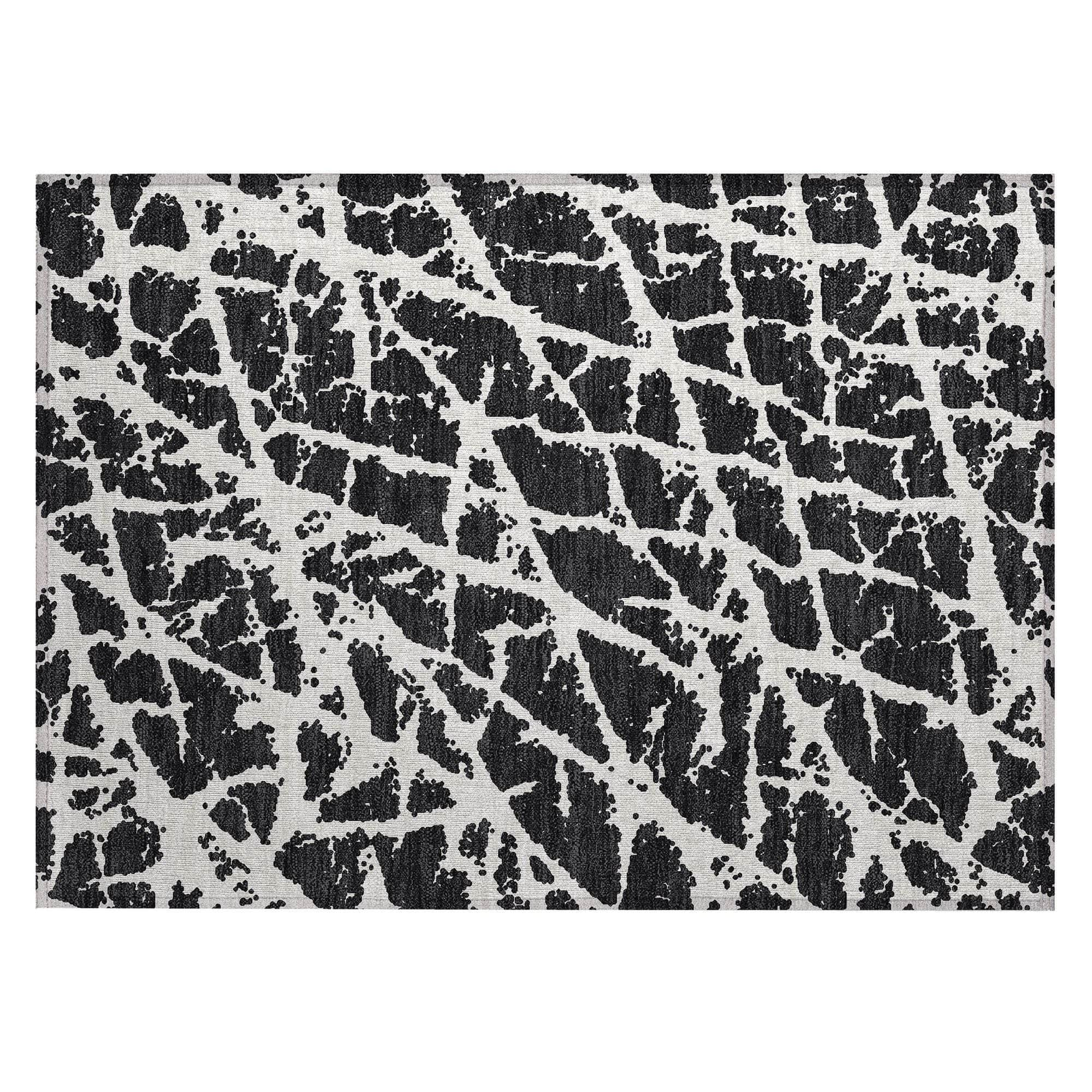 Machine Made ACN501 Black  Rugs #color_black 