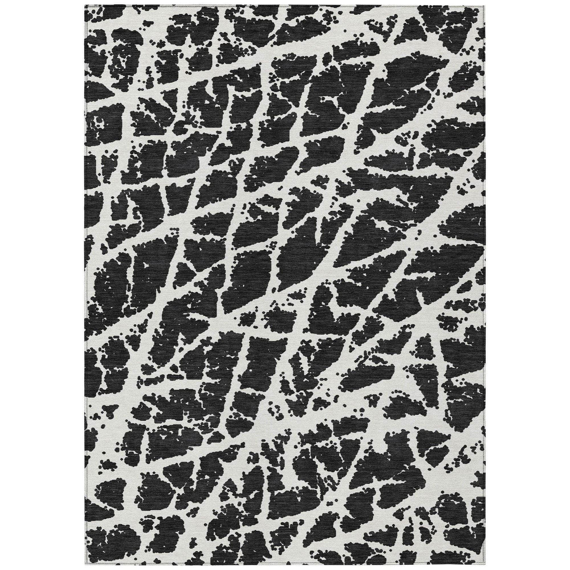 Machine Made ACN501 Black  Rugs #color_black 