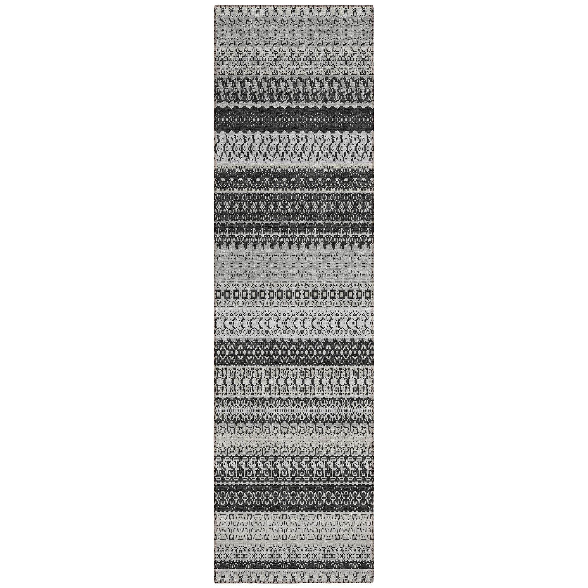 Machine Made ACN576 Black  Rugs #color_black 