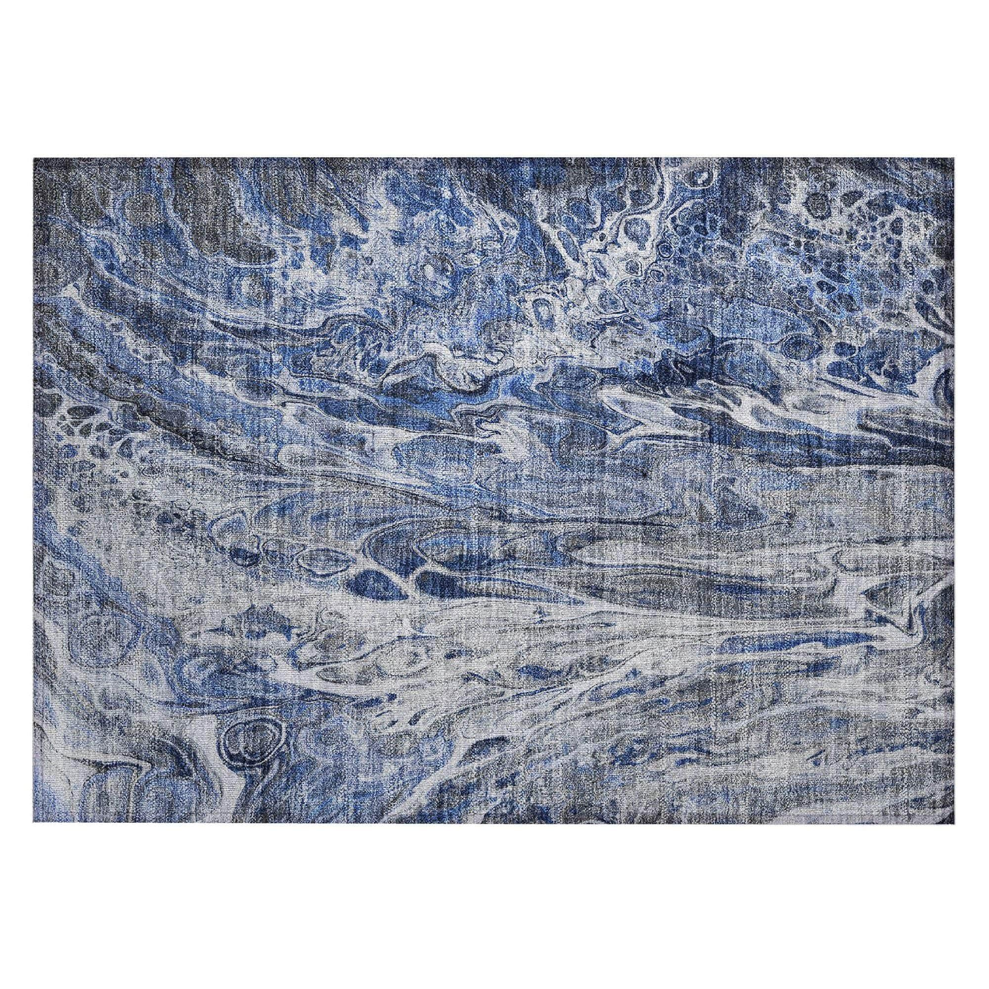 Machine Made ACN602 Blue  Rugs #color_blue 