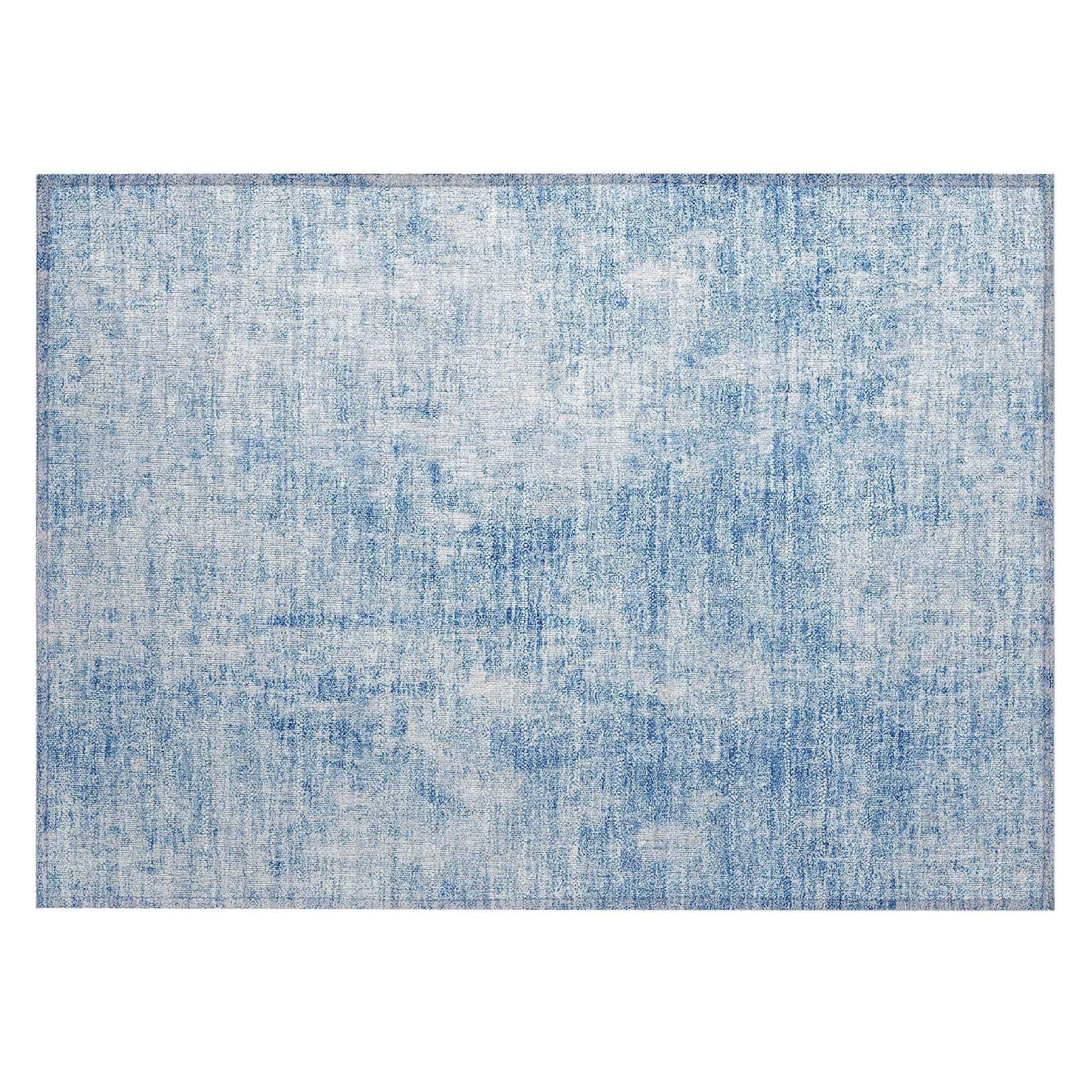 Machine Made ACN656 Blue  Rugs #color_blue 