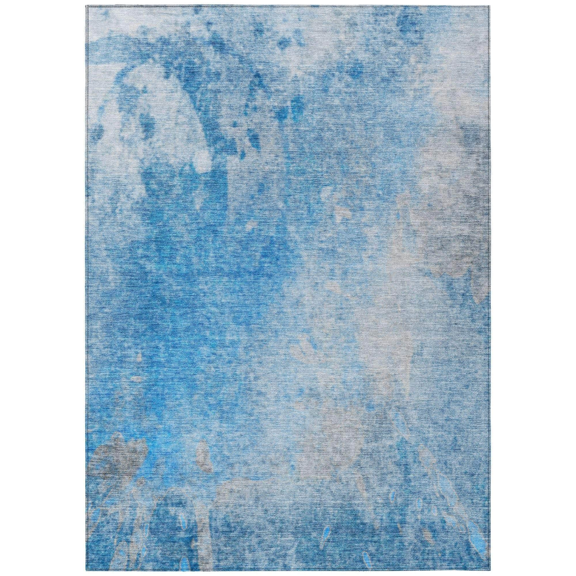 Machine Made ACN562 Blue  Rugs #color_blue 