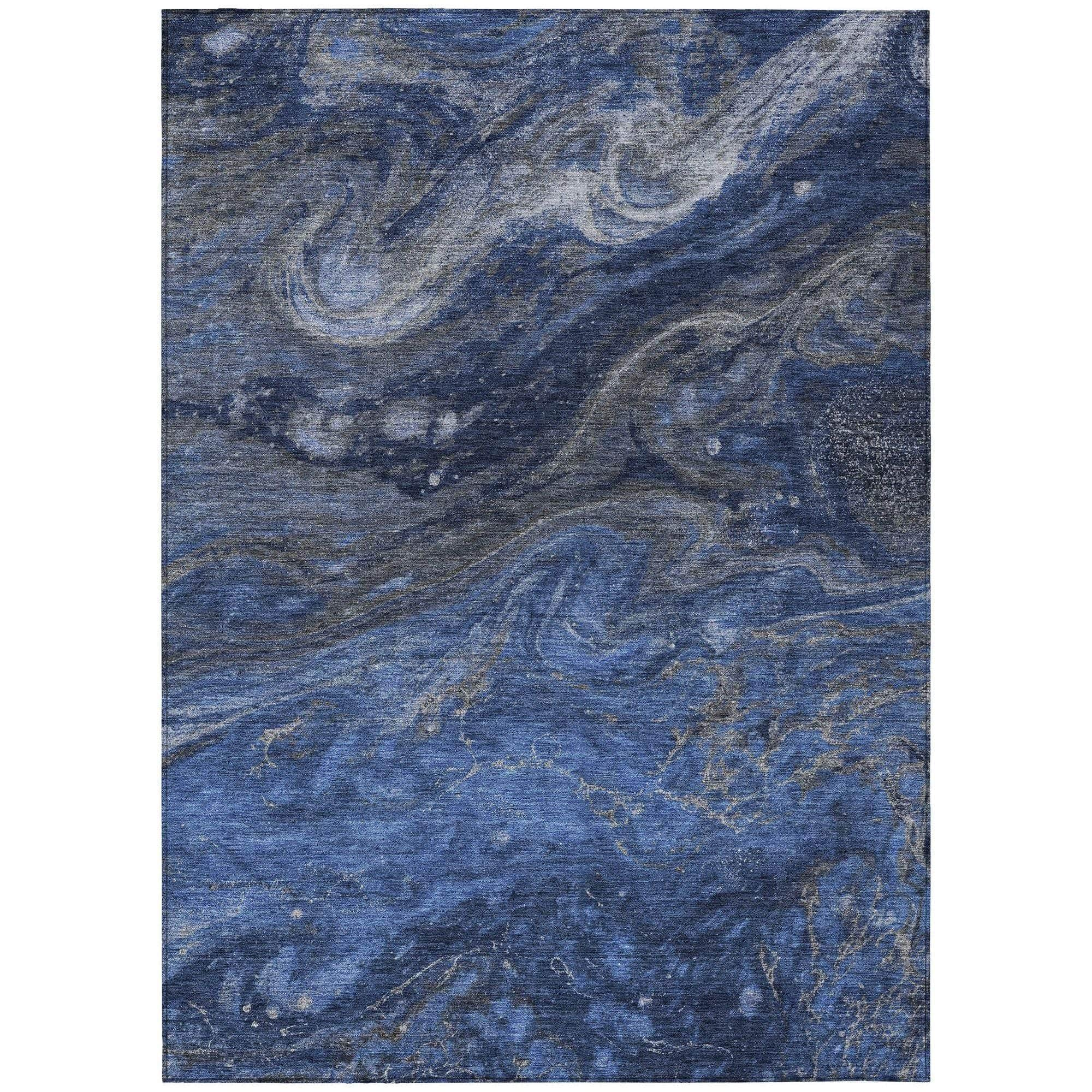 Machine Made ACN599 Blue  Rugs #color_blue 