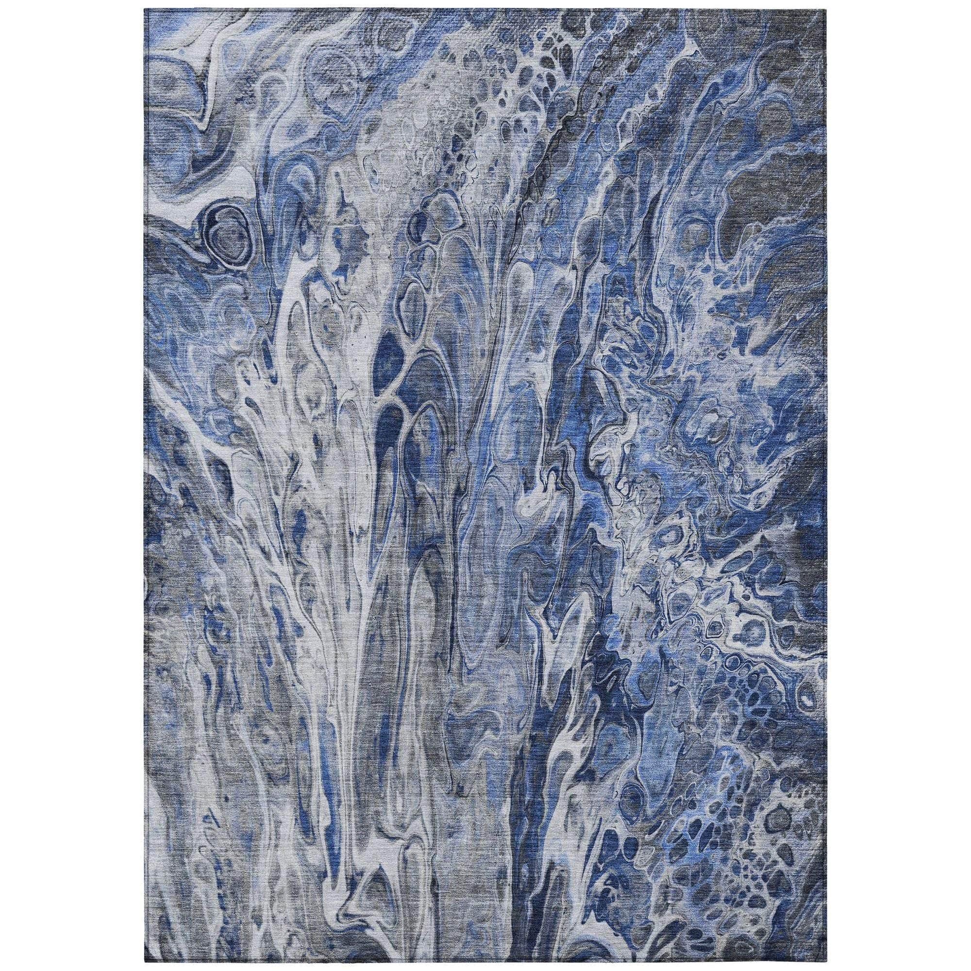 Machine Made ACN602 Blue  Rugs #color_blue 