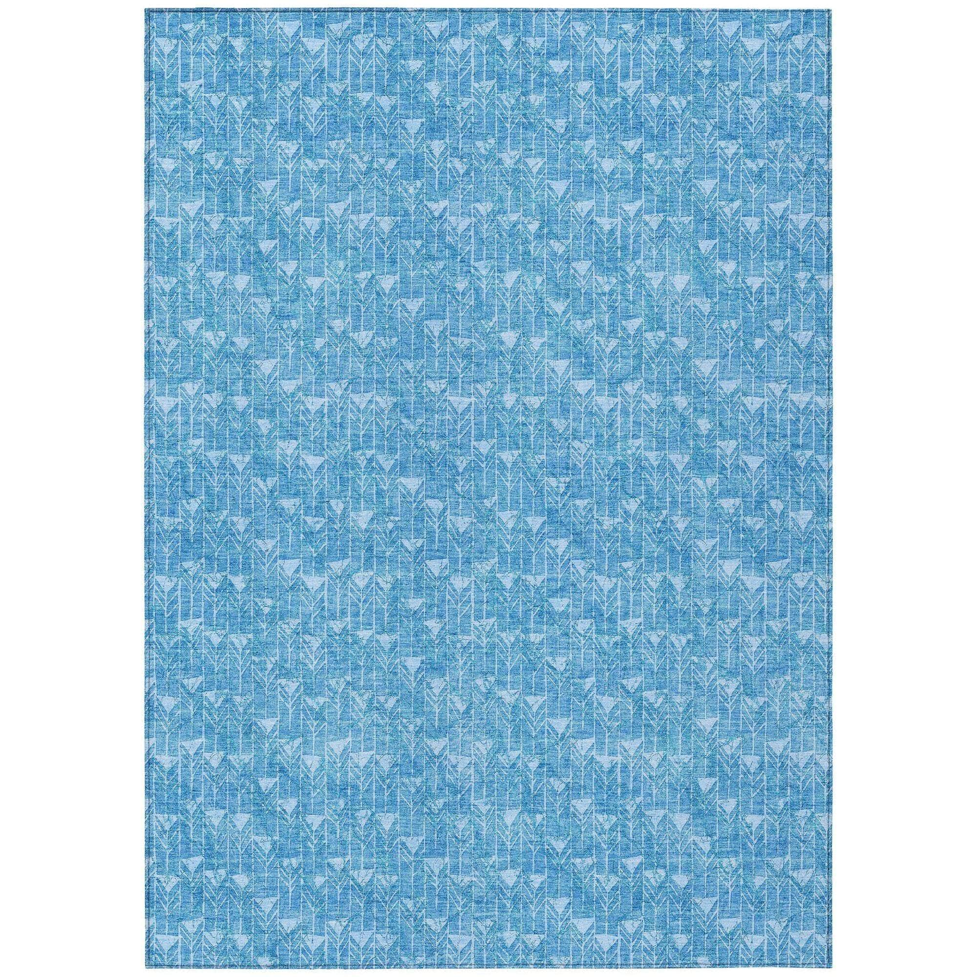 Machine Made ACN514 Blue  Rugs #color_blue 