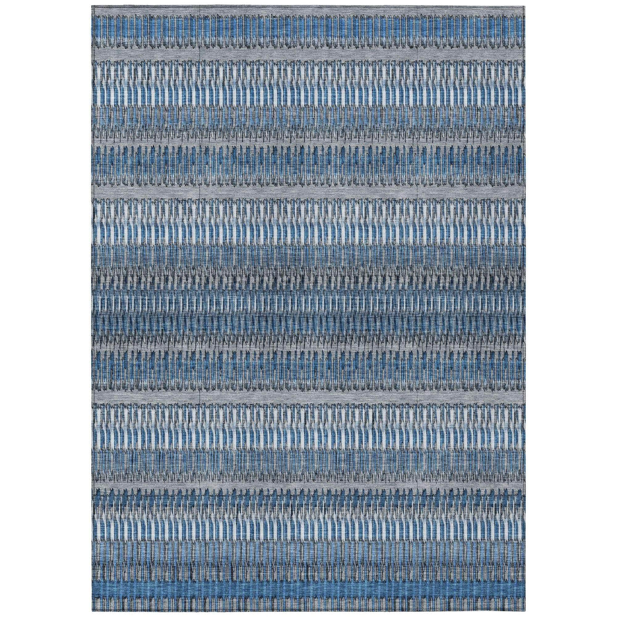 Machine Made ACN589 Blue  Rugs #color_blue 