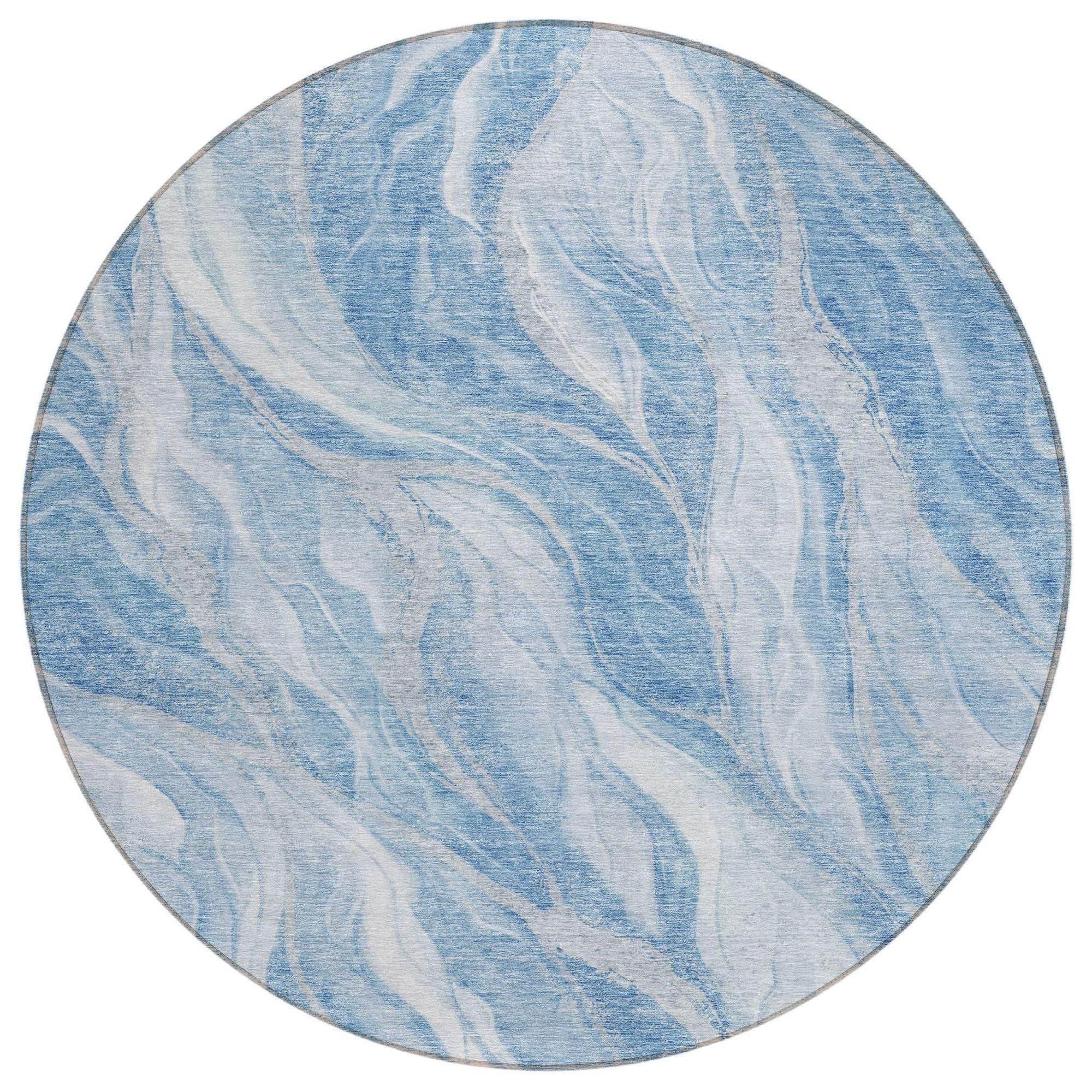 Machine Made ACN720 Blue  Rugs #color_blue 