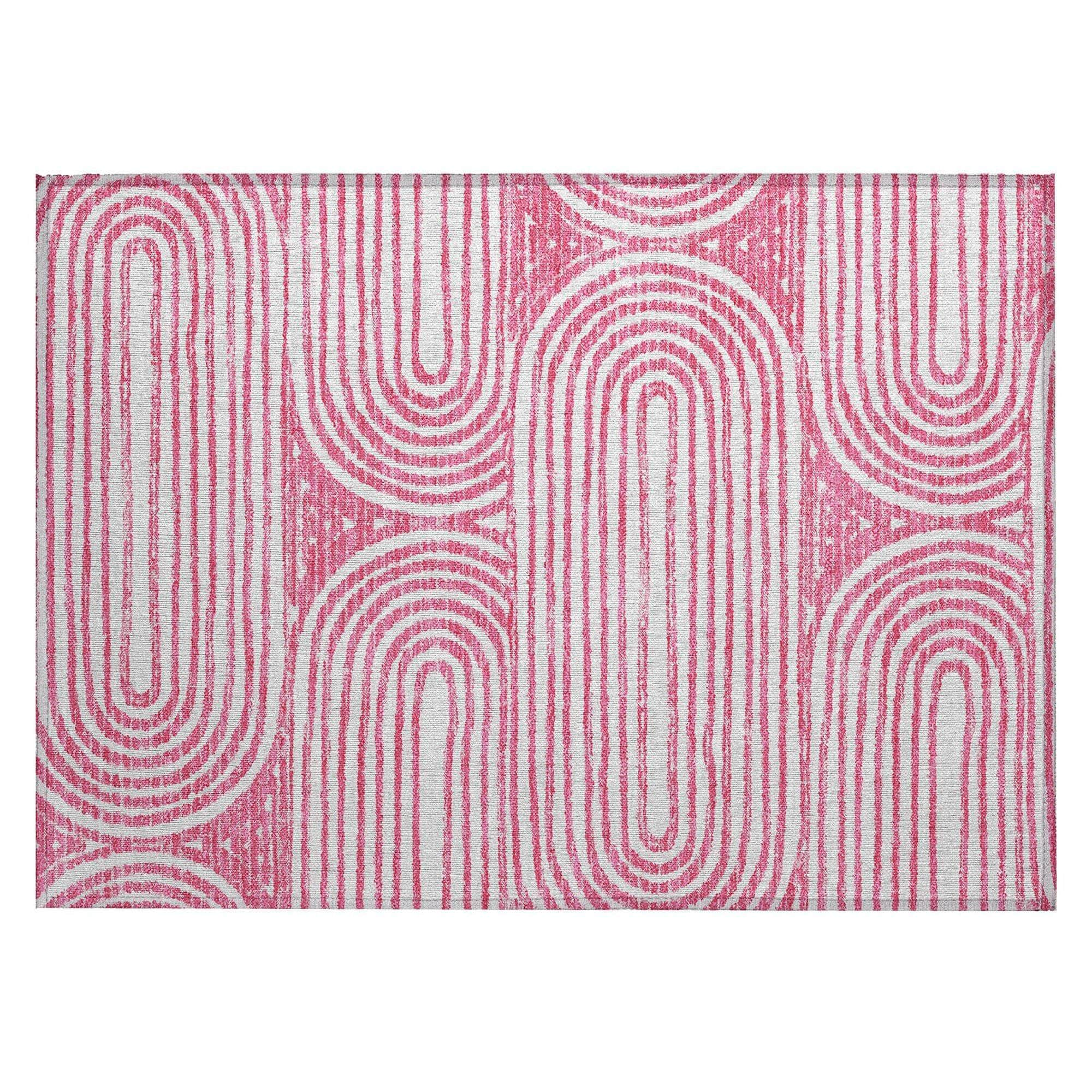 Machine Made ACN540 Blush Pink Rugs #color_blush pink