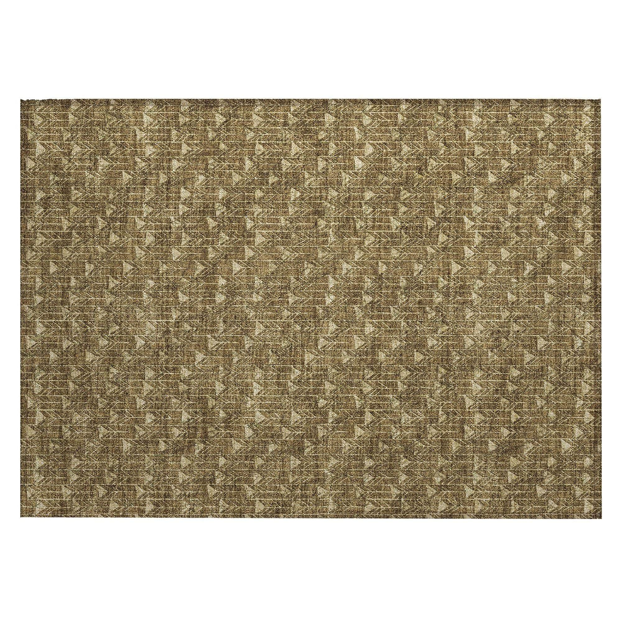 Machine Made ACN514 Brown  Rugs #color_brown 