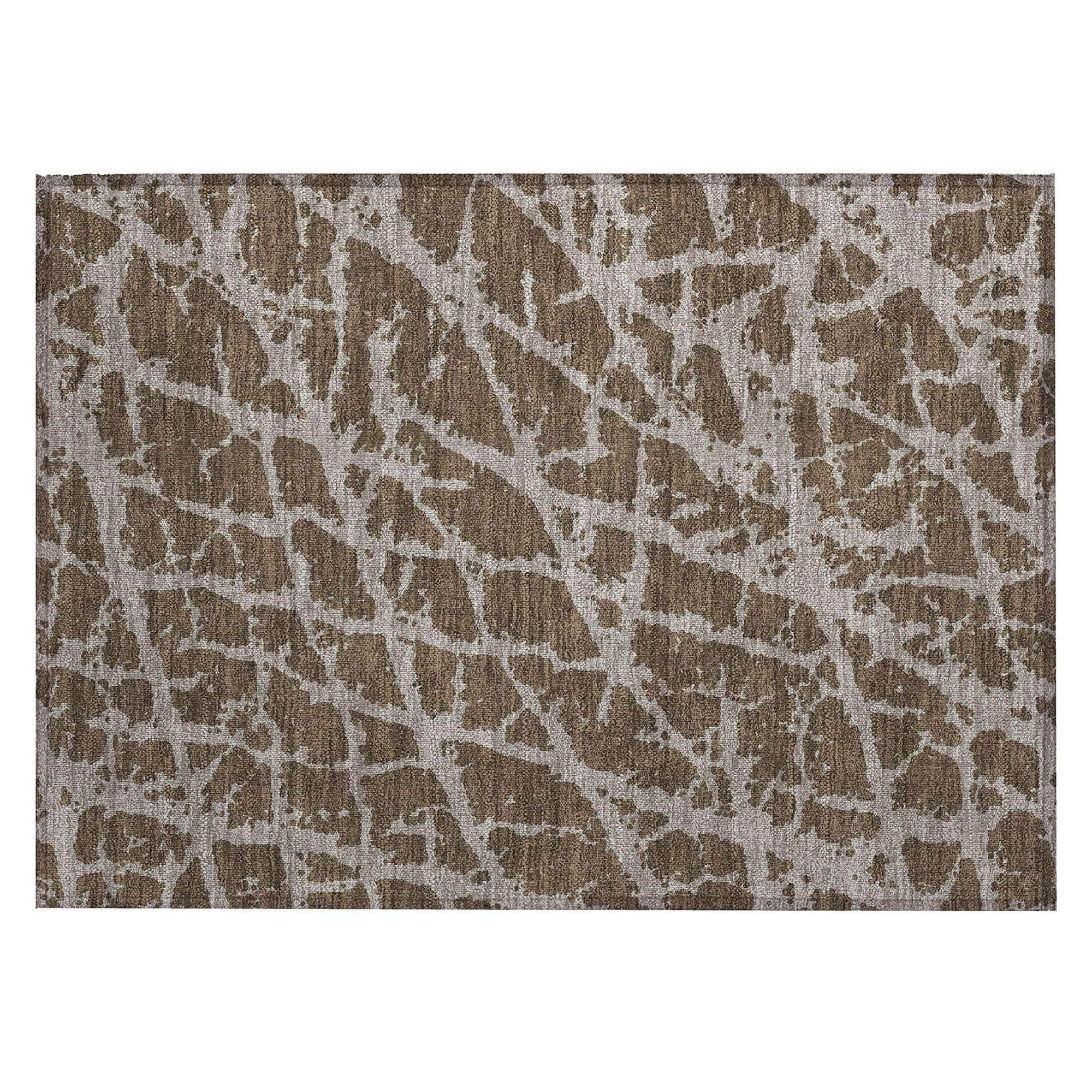 Machine Made ACN501 Brown  Rugs #color_brown 