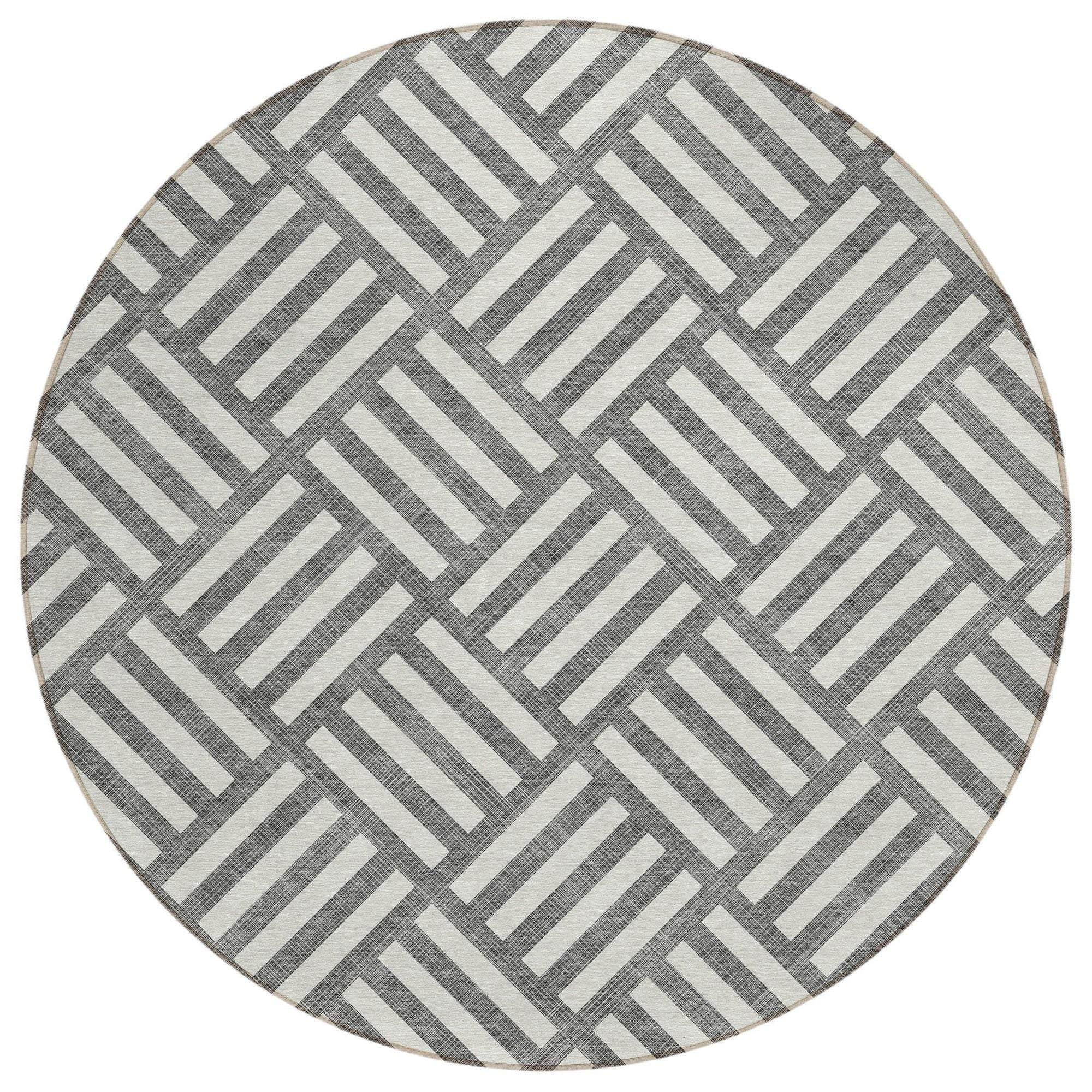 Machine Made ACN620 Charcoal Gray Rugs #color_charcoal gray